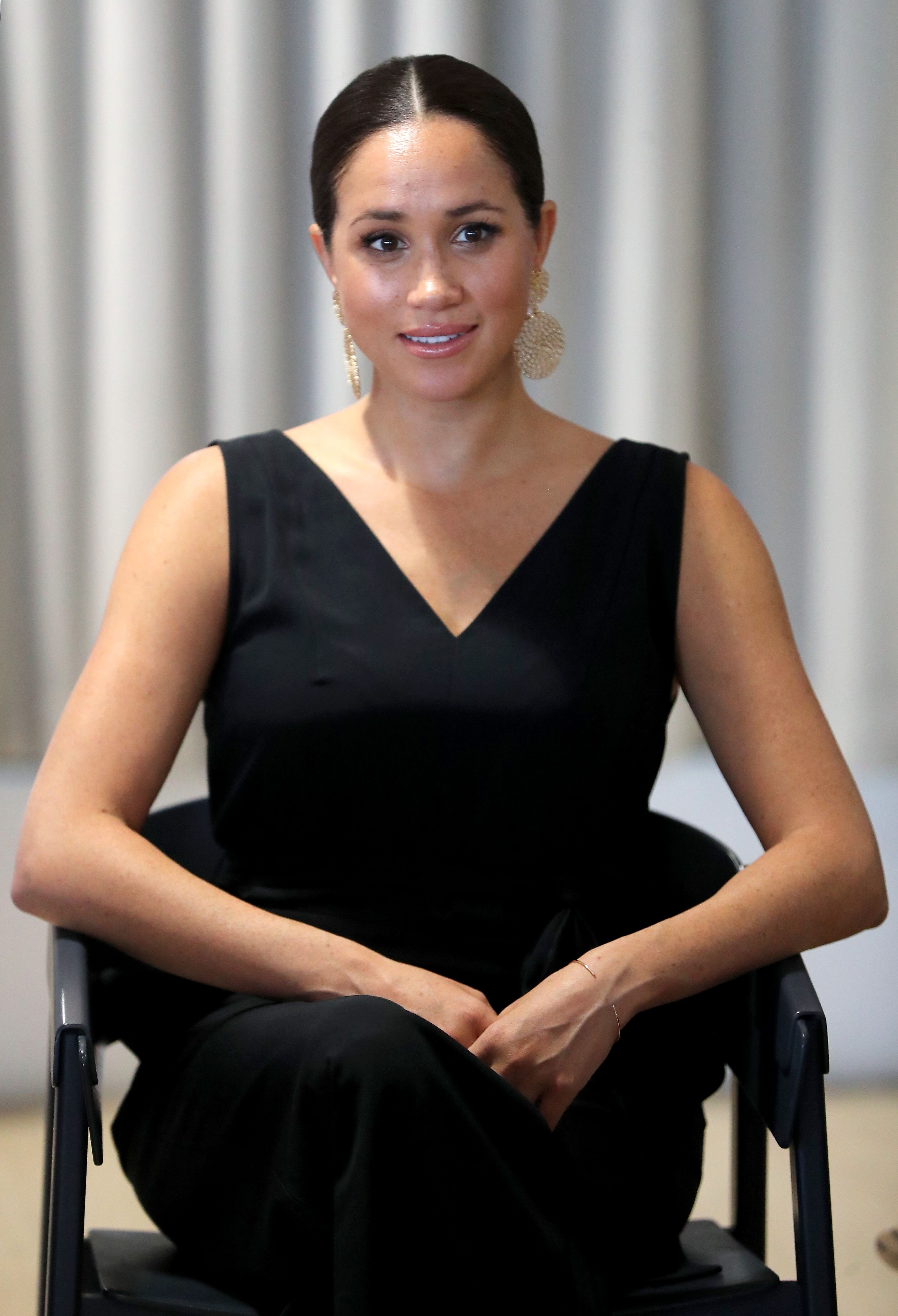 Meghan Markle visits Woodstock Exchange, a women founders/social entrepreneurs event during her royal tour of South Africa with Prince Harry, Duke of Sussex on September 25, 2019 in Cape Town, South Africa. | Source: Getty Images
