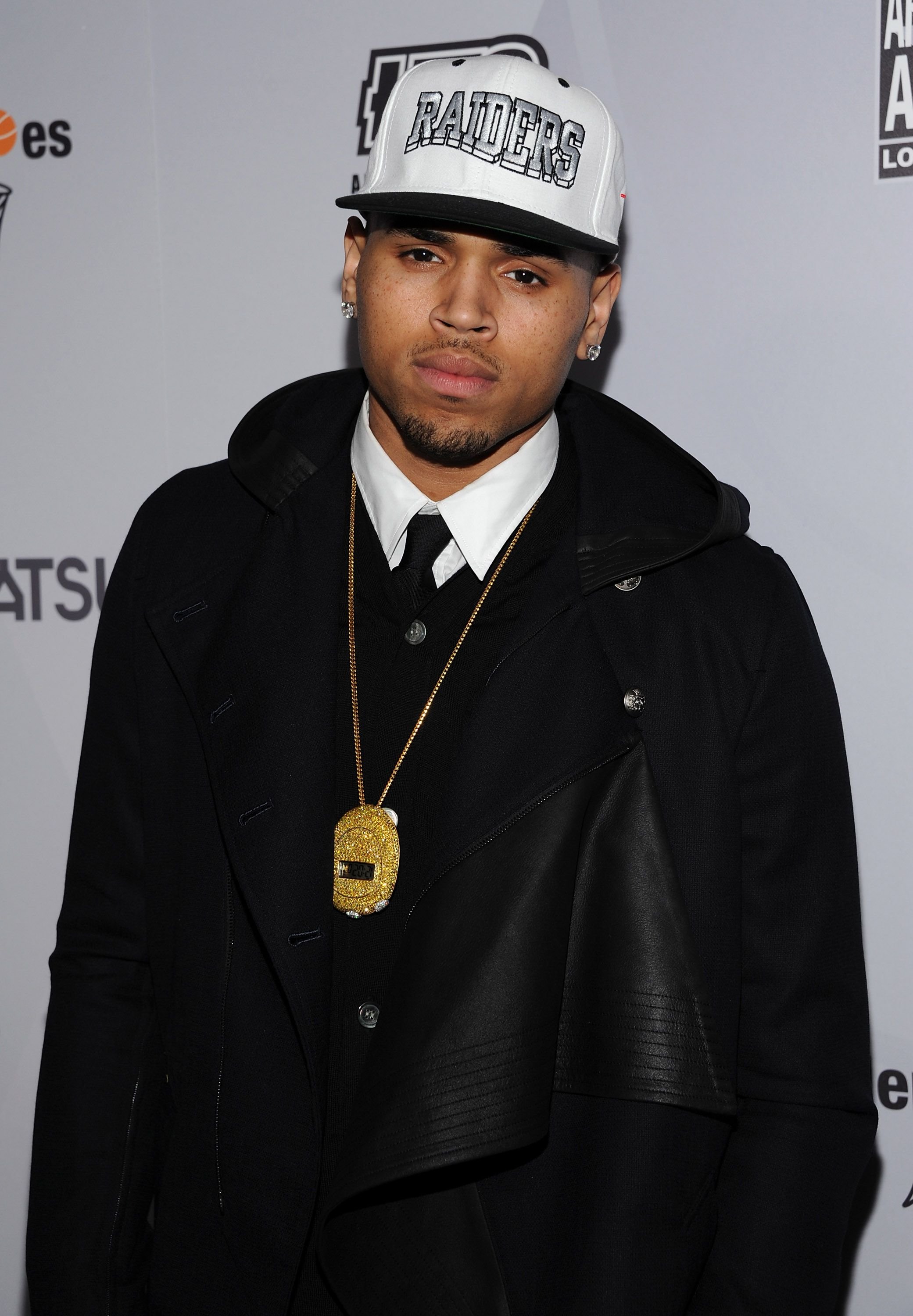 Chris Brown arrives at the After-School All Stars (ASAS) Hoop Heroes Salute launch party at Katsuya on February 18, 2011. | Photo: Getty Images