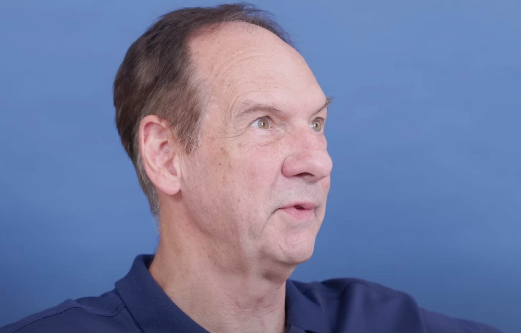 Barry Wolf before his procedure | Source: YouTube/@Dr.Truesdale