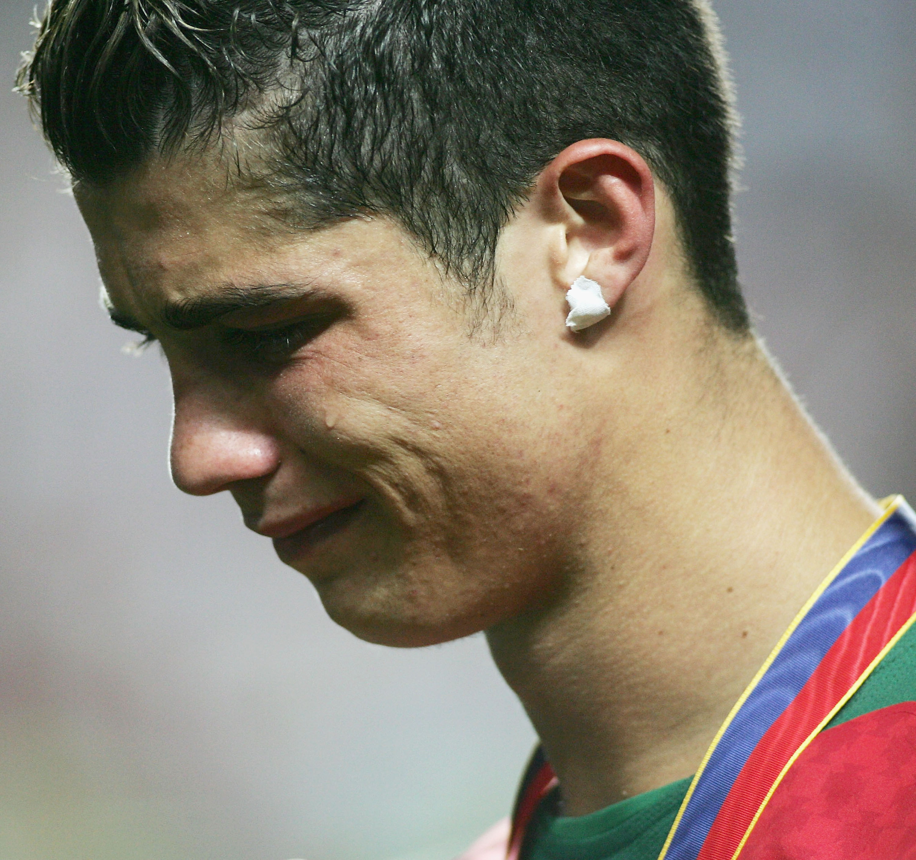 Cristiano Ronaldo during the Euro Final: Portugal vs. Greece in Lisbon, Portugal on July 4, 2004 | Source: Getty Images