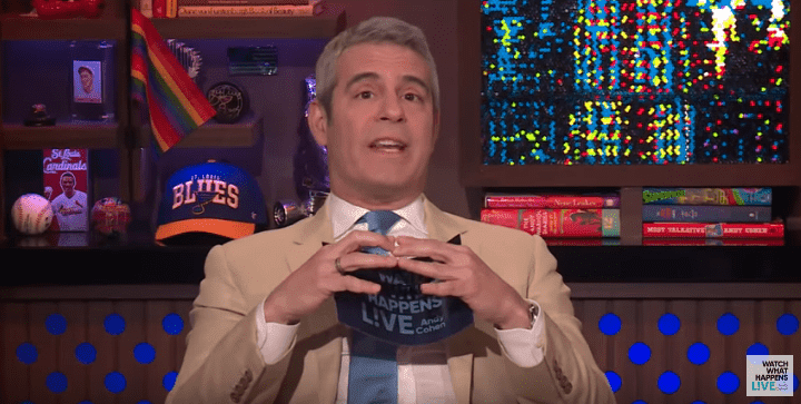 Andy Cohen interviewing Rosie O'Donnell on June 24, 2019 | Photo: YouTube/Watch What Happens Live With Andy Cohen