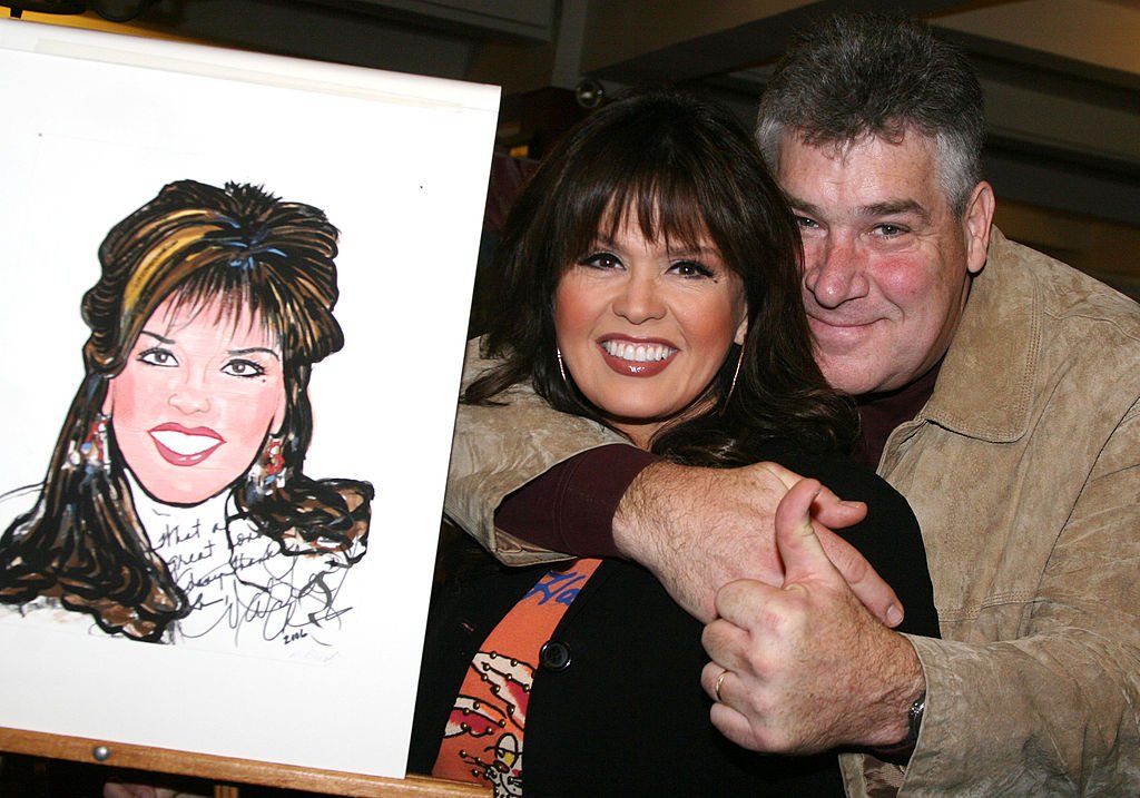 Marie Osmond and Brian Blosil during Marie's Honor with Caricatures at Sardi's in New York City October 2, 2006. | Photo: Getty Images