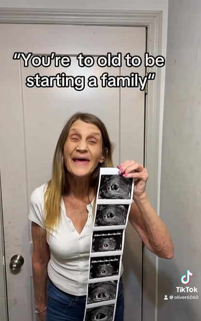 Cheryl McGregor holding her ultrasound results, as seen in a clip dated May 21, 2024 | Source: Instagram/therealoliver6060