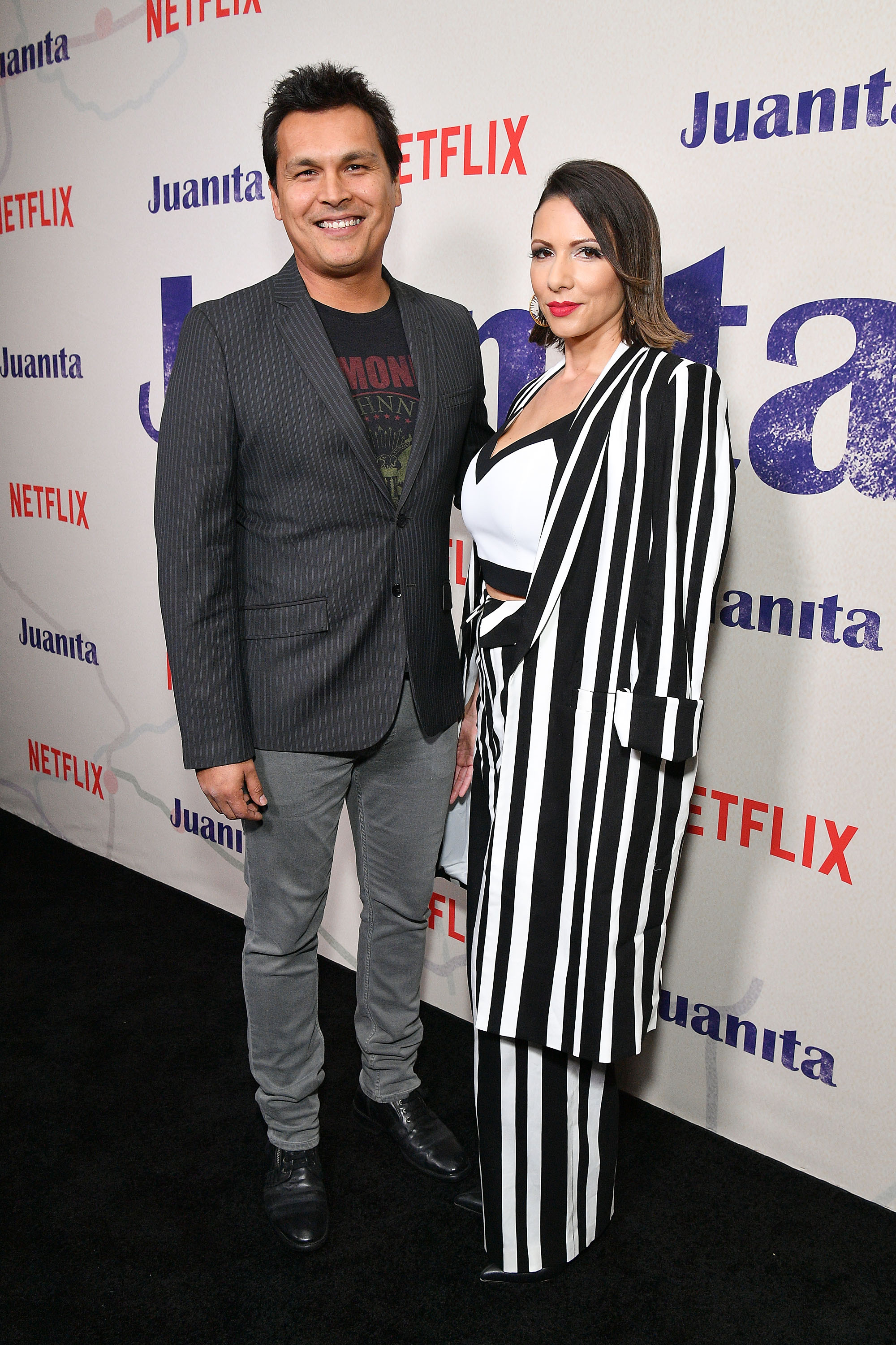 Adam Beach and Summer Tiger attend the "Juanita" New York screening at Metrograph on March 7, 2019, in New York City. | Source: Getty Images