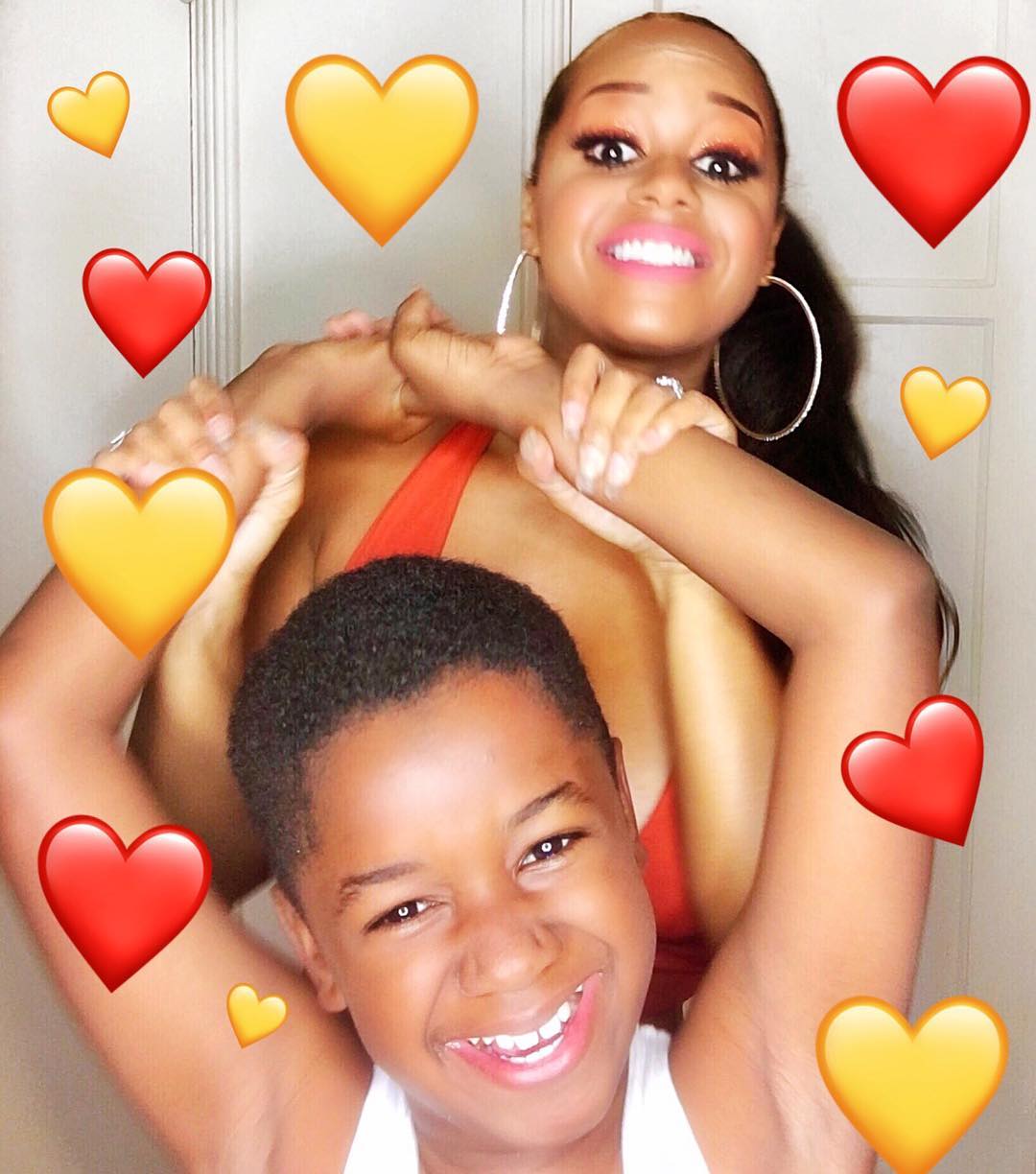 Jaimee Foxworth and Michael Douglas Shaw Jr. seen in a post dated May 13, 2018 | Source: Instagram/jaimeethefoxx