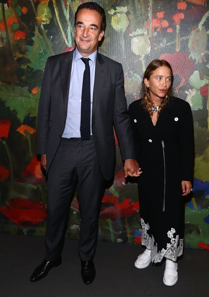 Olivier Sarkozy and Mary-Kate Olsen attend 2017 Take Home A Nude Art party and auction at Sotheby's | Getty Images