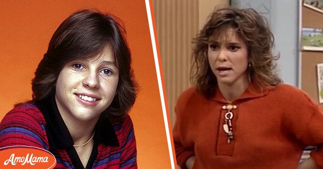 Kristy McNichol on the set of "Family," circa 1977, and her on an episode of "Empty Nest." | Source: ABC Photo Archives/Disney General Entertainment Content/Getty Images & YouTube/The Sitcom Channel