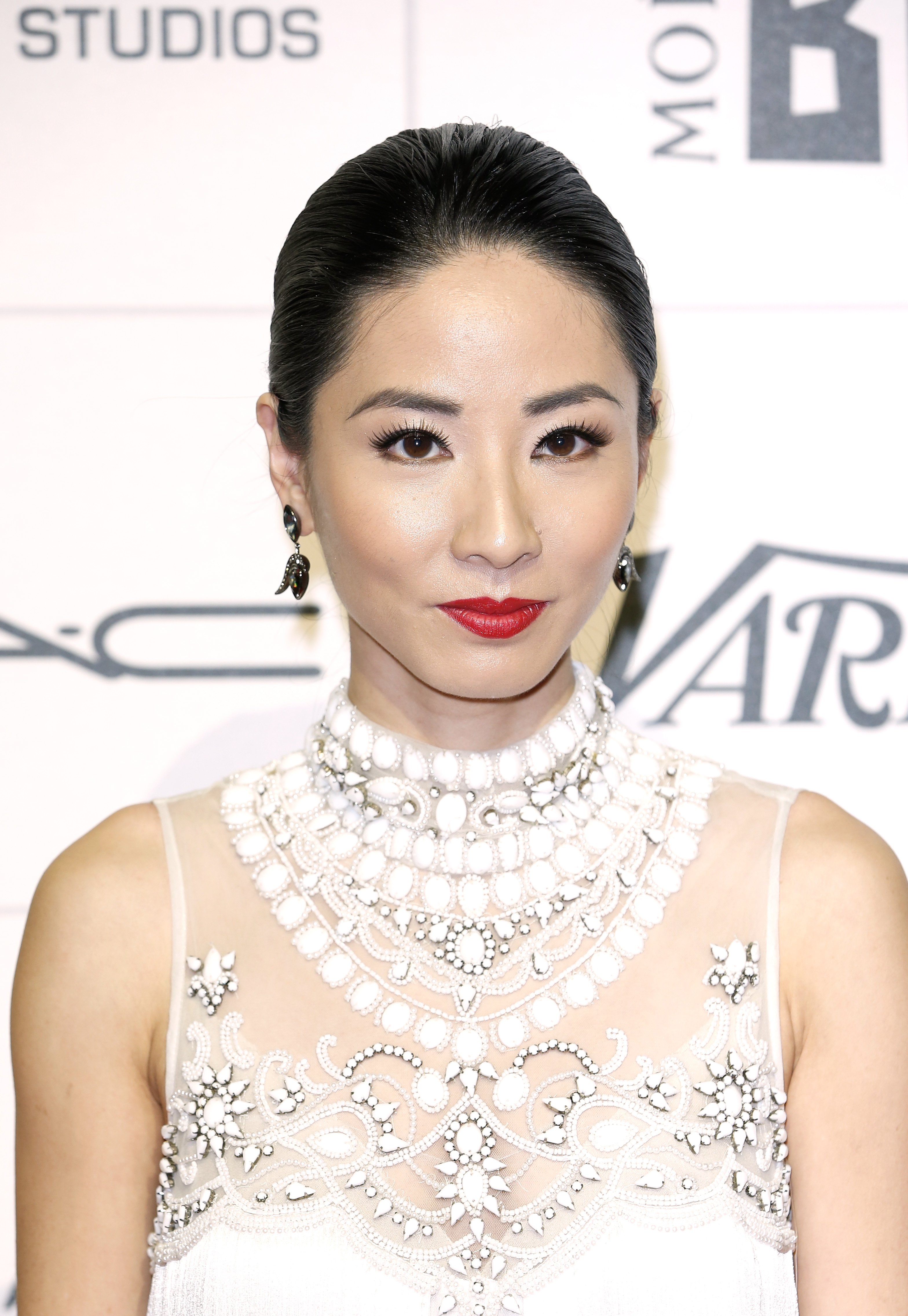 Jing Lusi arrives at The Moet British Independent Film Awards 2015 on December 6, 2015, in London, England. | Source: Getty Images