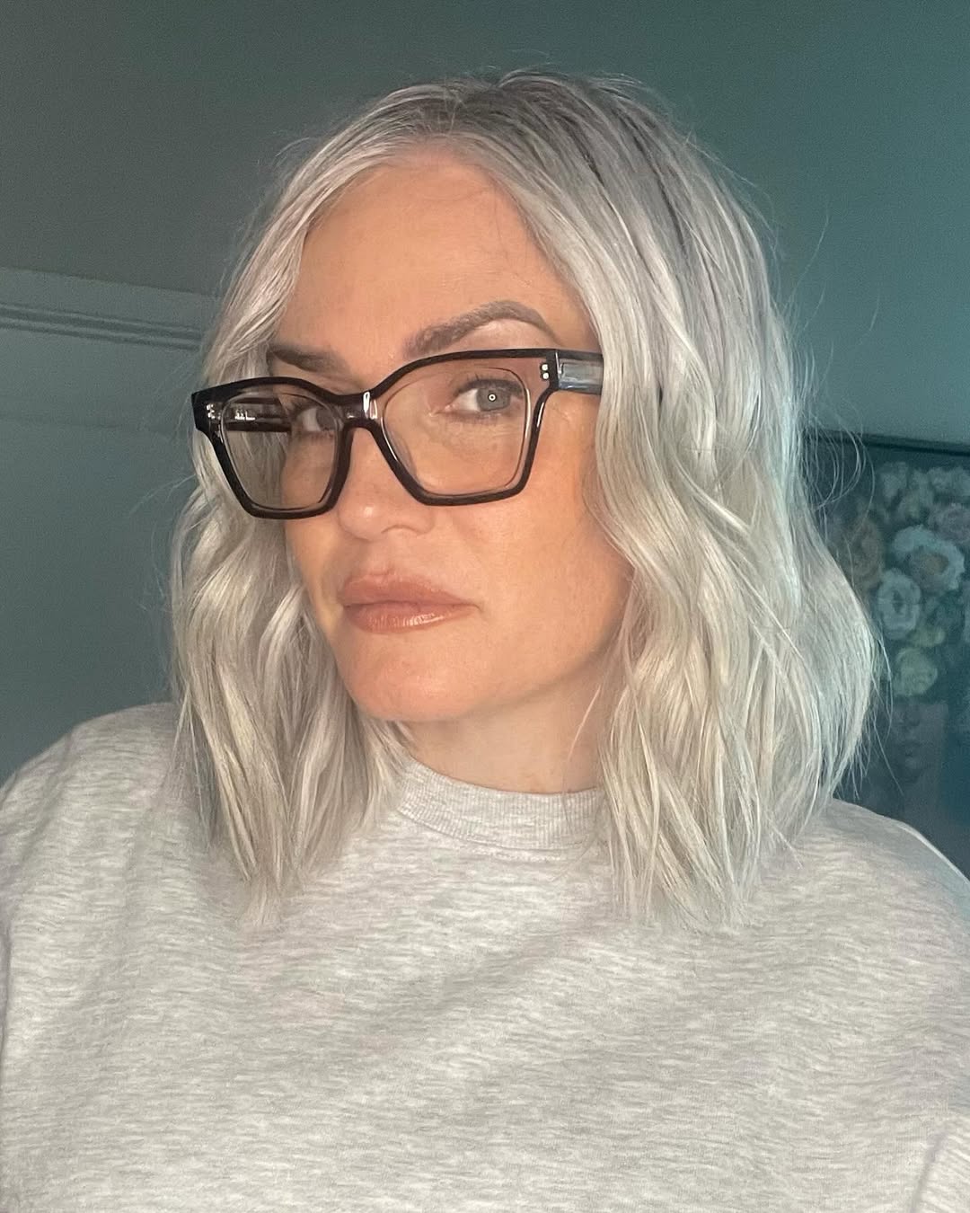 Content creator Growing Gray Gal from a post dated June 25, 2024. | Source: Instagram/growinggray_