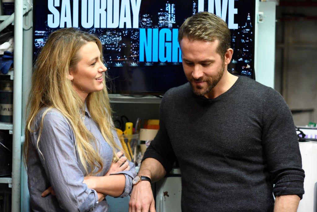 "Melissa McCarthy" Episode 1724 -- Pictured: (l-r) Blake Lively, Ryan Reynolds during the opening monologue of SNL in Studio 8H on May 13, 2017  | Photo: Getty Images
