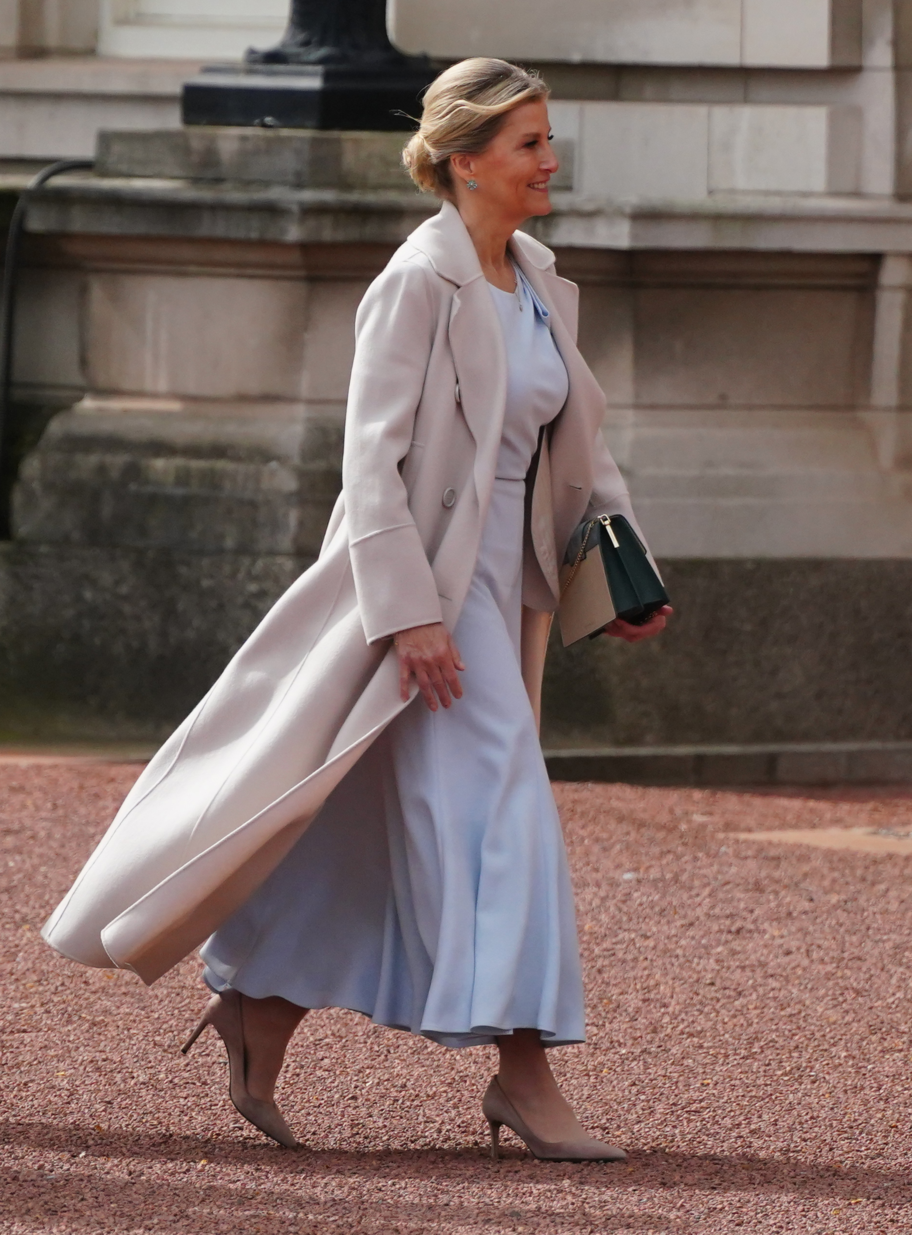 Sophie, Duchess of Edinburgh at Buckingham Palace on April 8, 2024 in London, England | Source: Getty Images