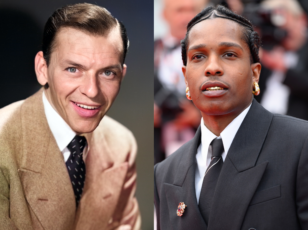 Frank Sinatra | A$AP Rocky | Source: Getty Images