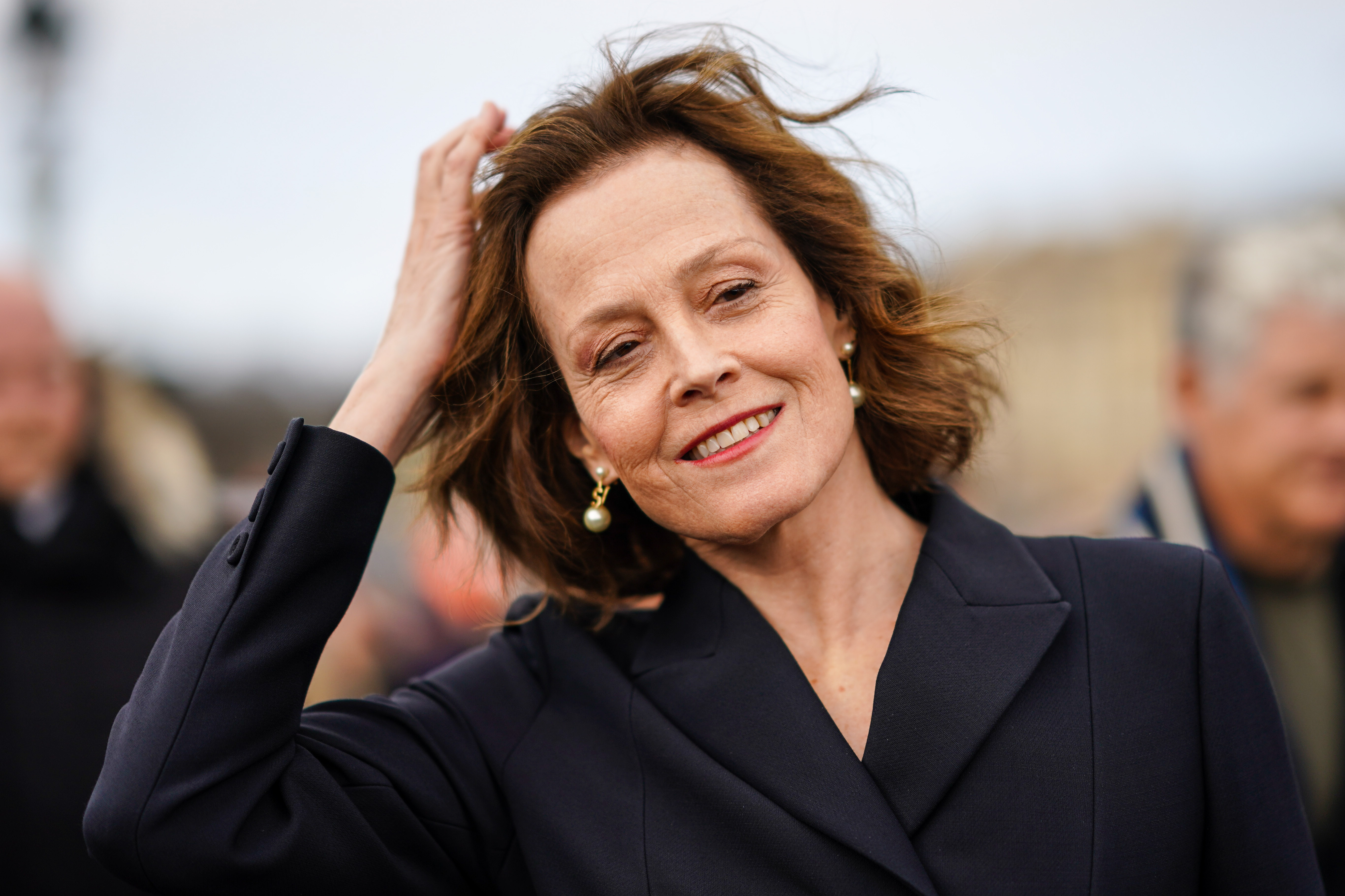 Sigourney Weaver during Paris Fashion Week - Womenswear Fall/Winter 2020/2021, on February 25, 2020, in Paris, France | Source: Getty Images