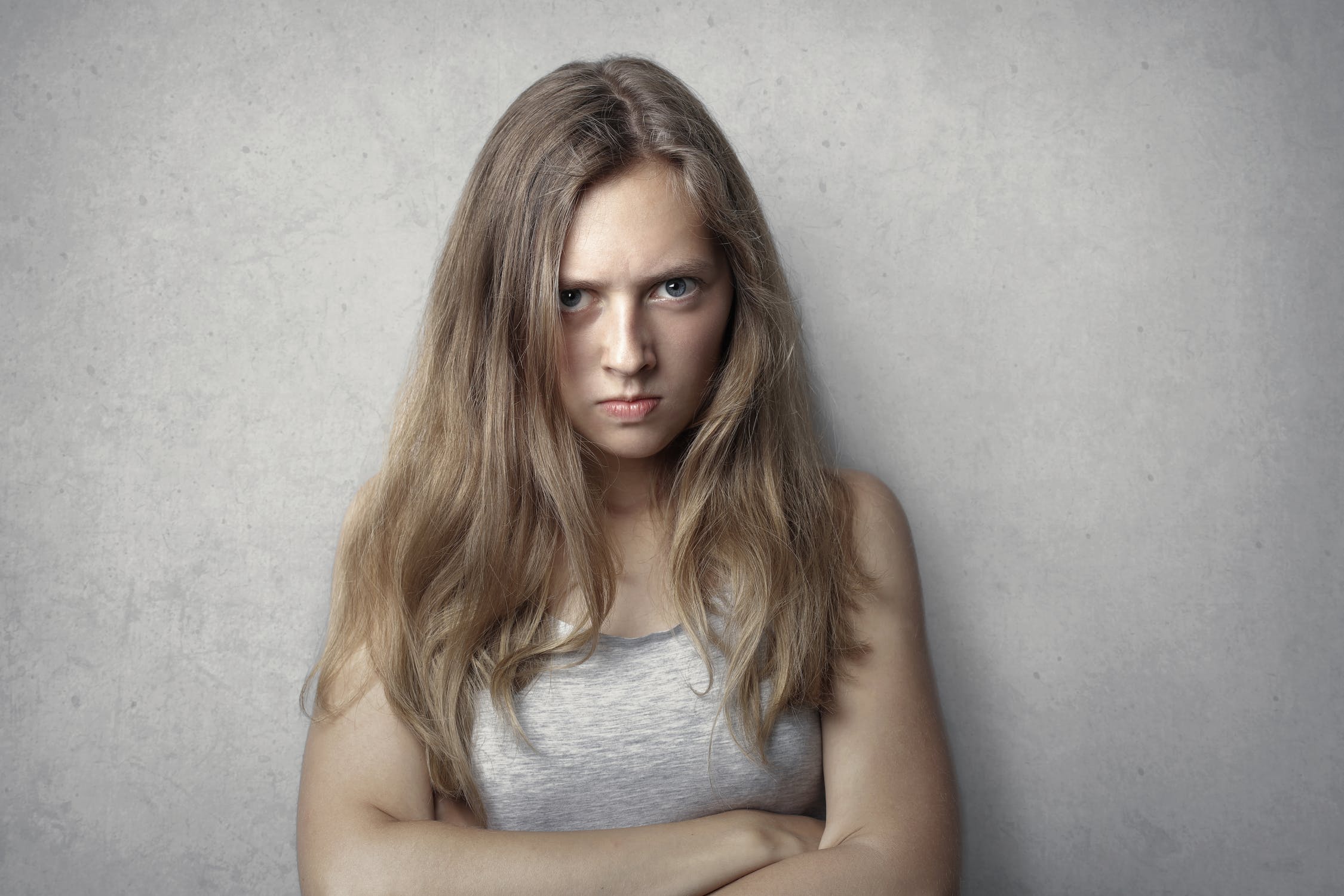 An angry daughter | Source: Pexels