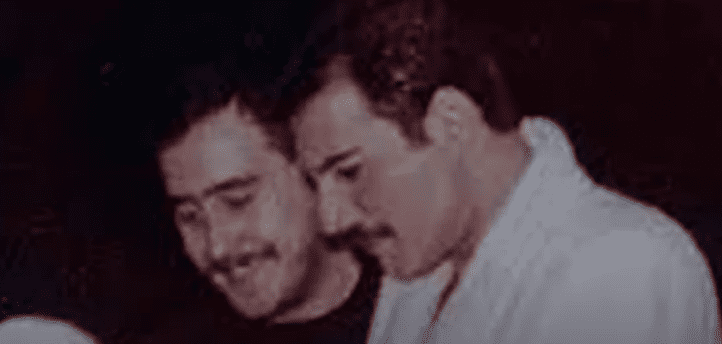 Jim Hutton and Freddie Mercury. | Source youtube.com/Lorraine