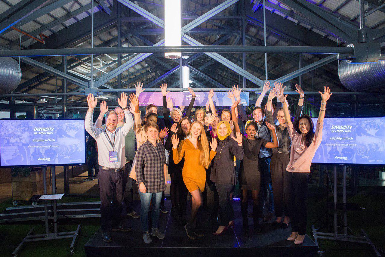 Anna Krys, Head of Diversity & Inclusion Practice at CFC Big Ideas, during the Diversity in Tech Week in Ireland | Photo: Courtesy of Anna Krys