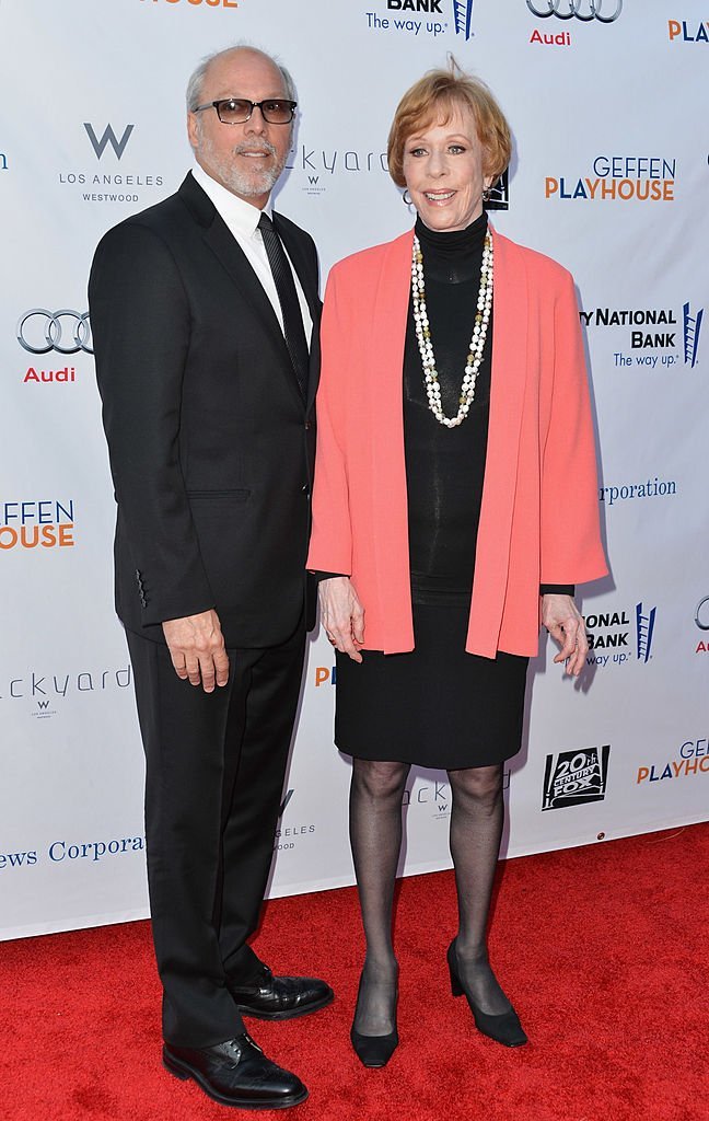 Brian Miller and Carol Burnett at the Geffen Playhouse's Annual "Backstage at the Geffen" Gala at Geffen Playhouse on June 4, 2012 | Photo: GettyImages