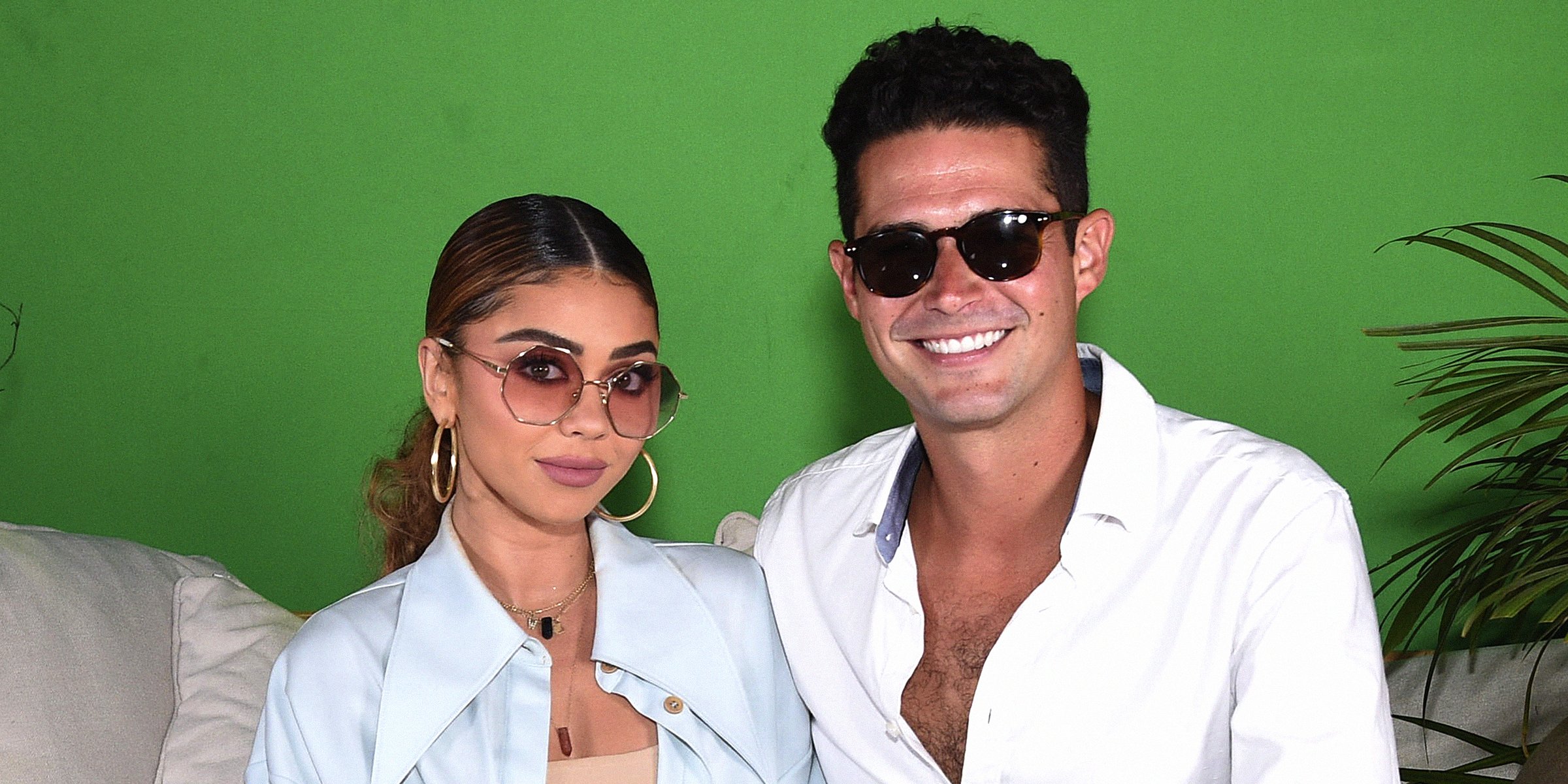 Sarah Hyland and Wells Adams, 2021 | Source: Getty Images