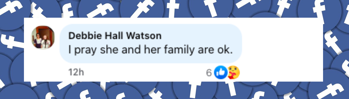 Fan comment about Kelly Clarkson's absence from her show, posted on March 13, 2025. | Source: Facebook/Today Show