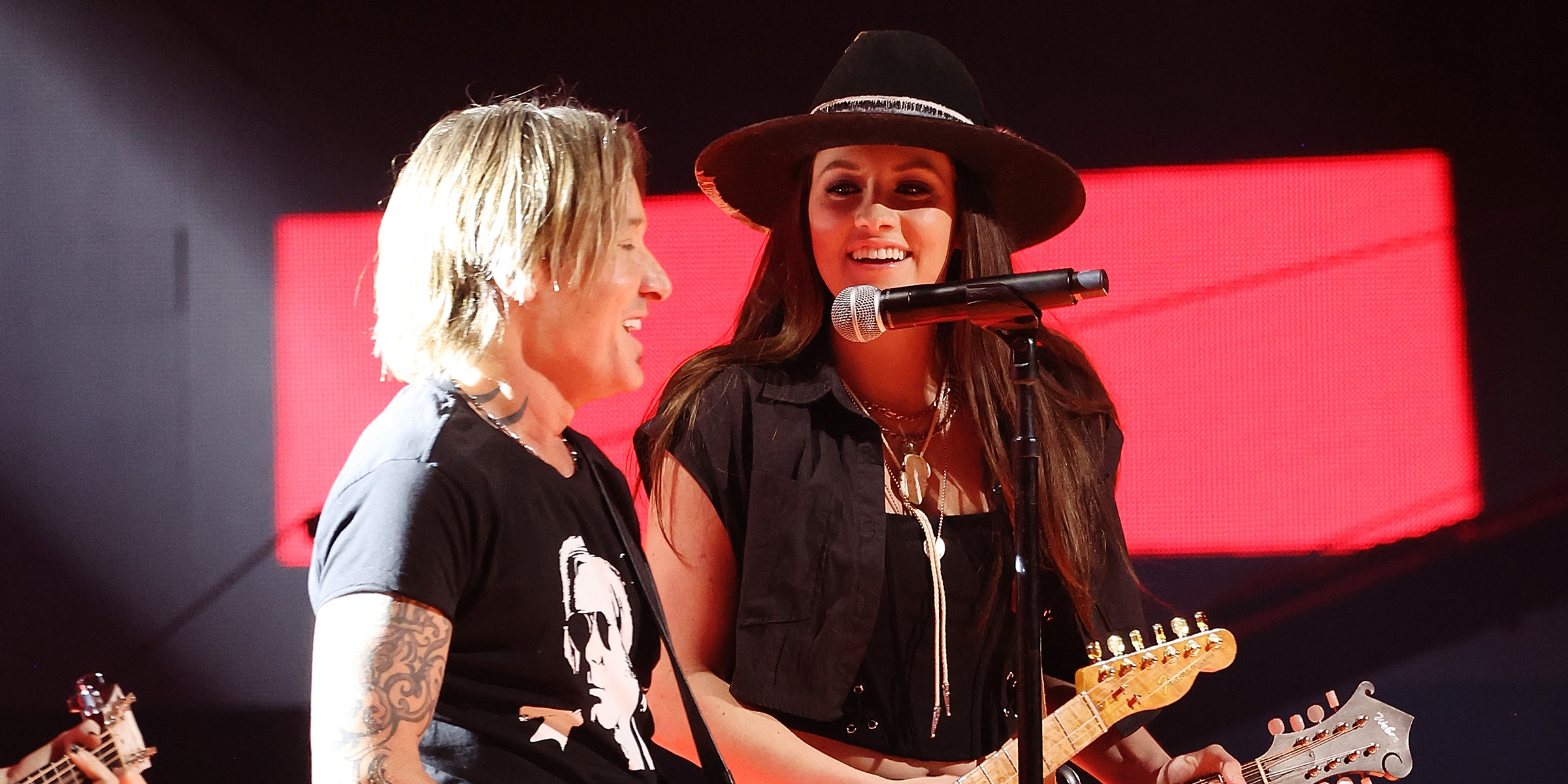 Keith Urban and Maggie Baugh | Source: Getty Images