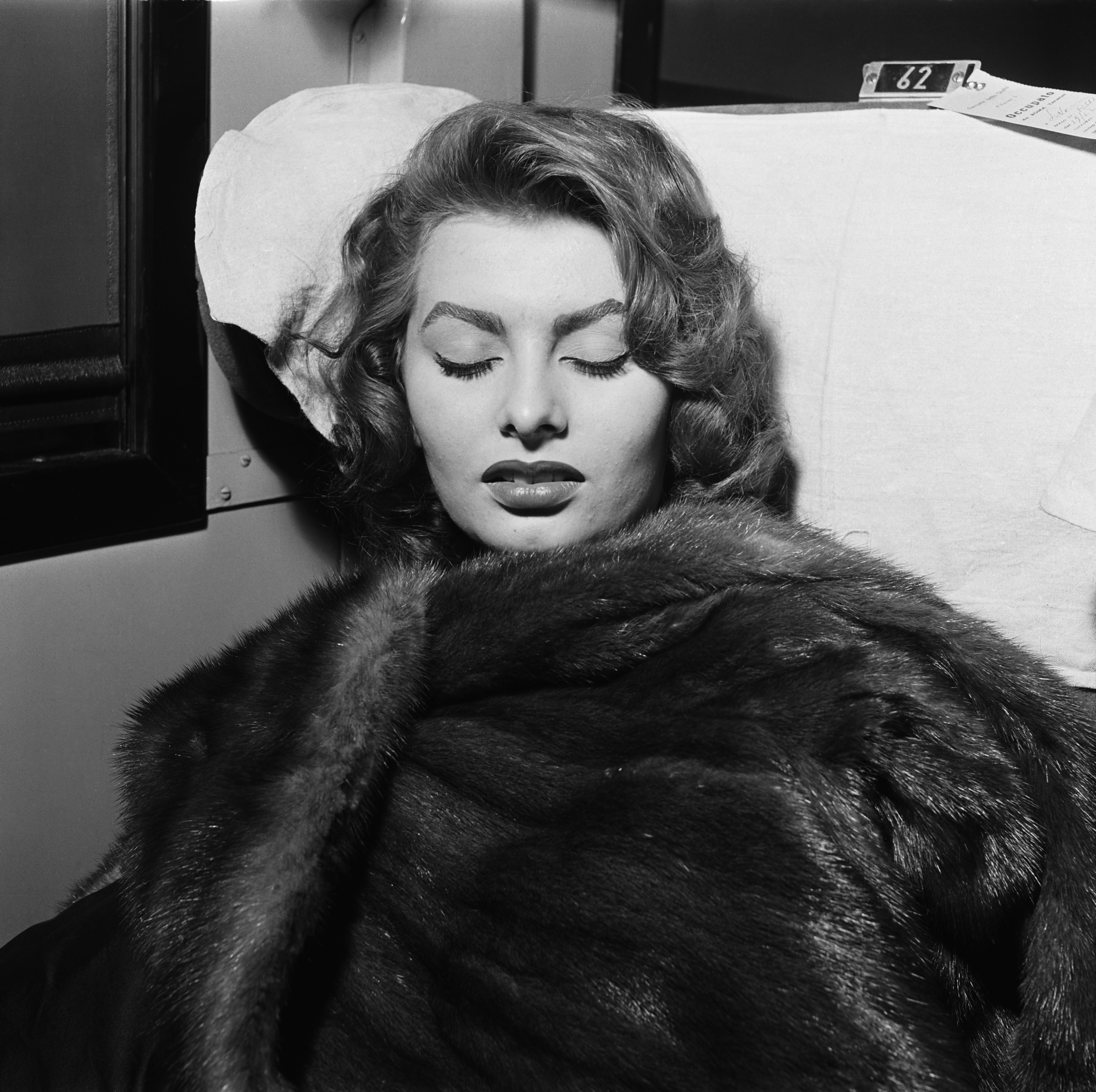 Sophia Loren fotografiada en la década de 1950. | Foto: Asociaciones de Reporteros/Gamma-Rapho/Getty Images