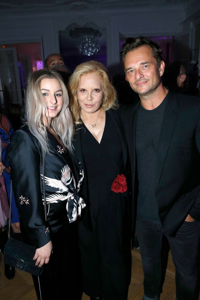 David Hallyday, Sylvie Vartan et Darina Scotti. І Source : Getty Images