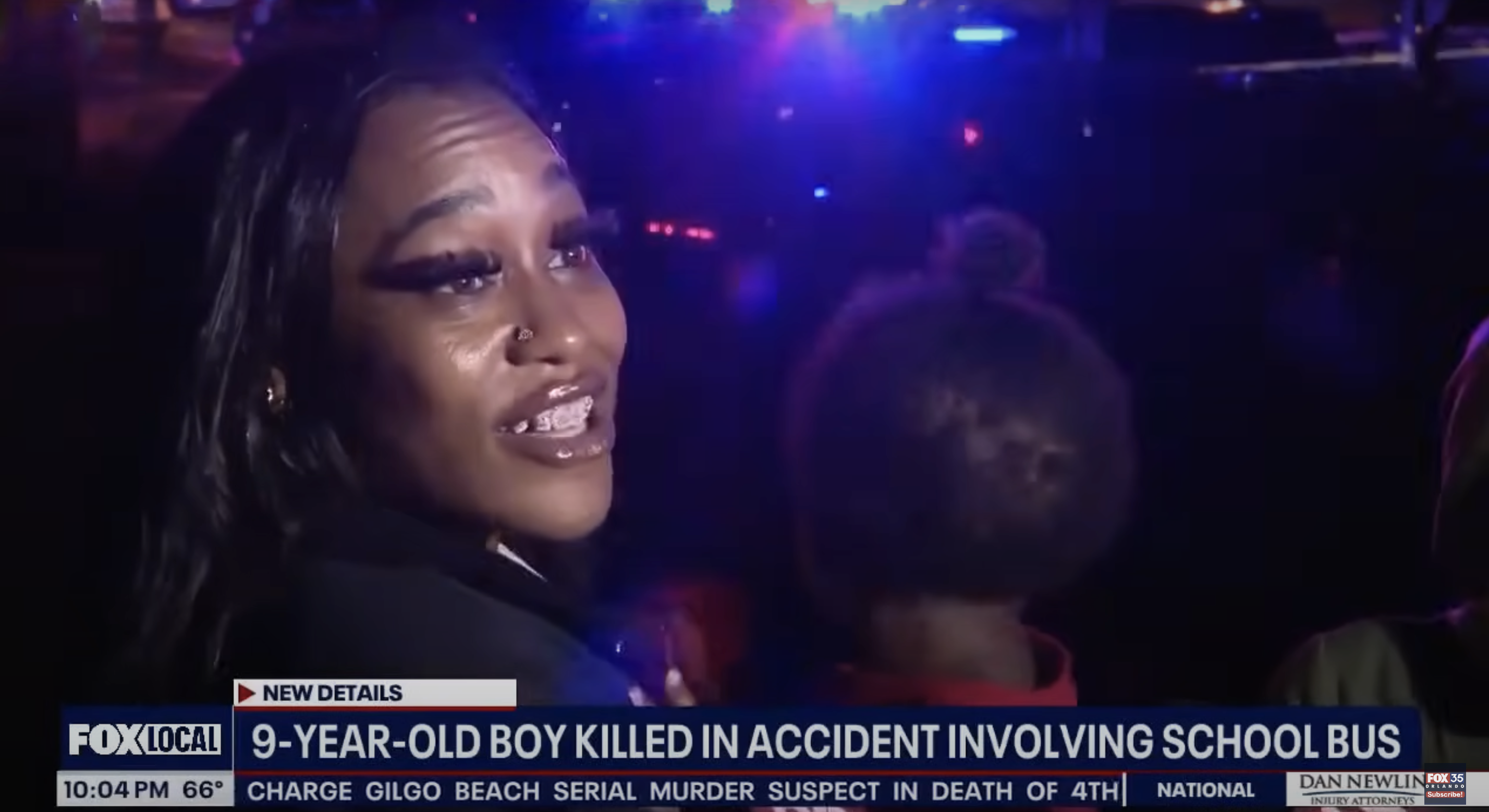 Kenia Thomas Joachim, a neighboring mom, sharing her thoughts on the tragic incident, from a video dated January 17, 2024 | Source: youtube.com/fox35