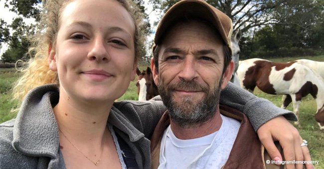 Luke Perry’s Daughter Breaks Silence on His Death, Shares She's ‘Quietly’ Grateful for All the Love