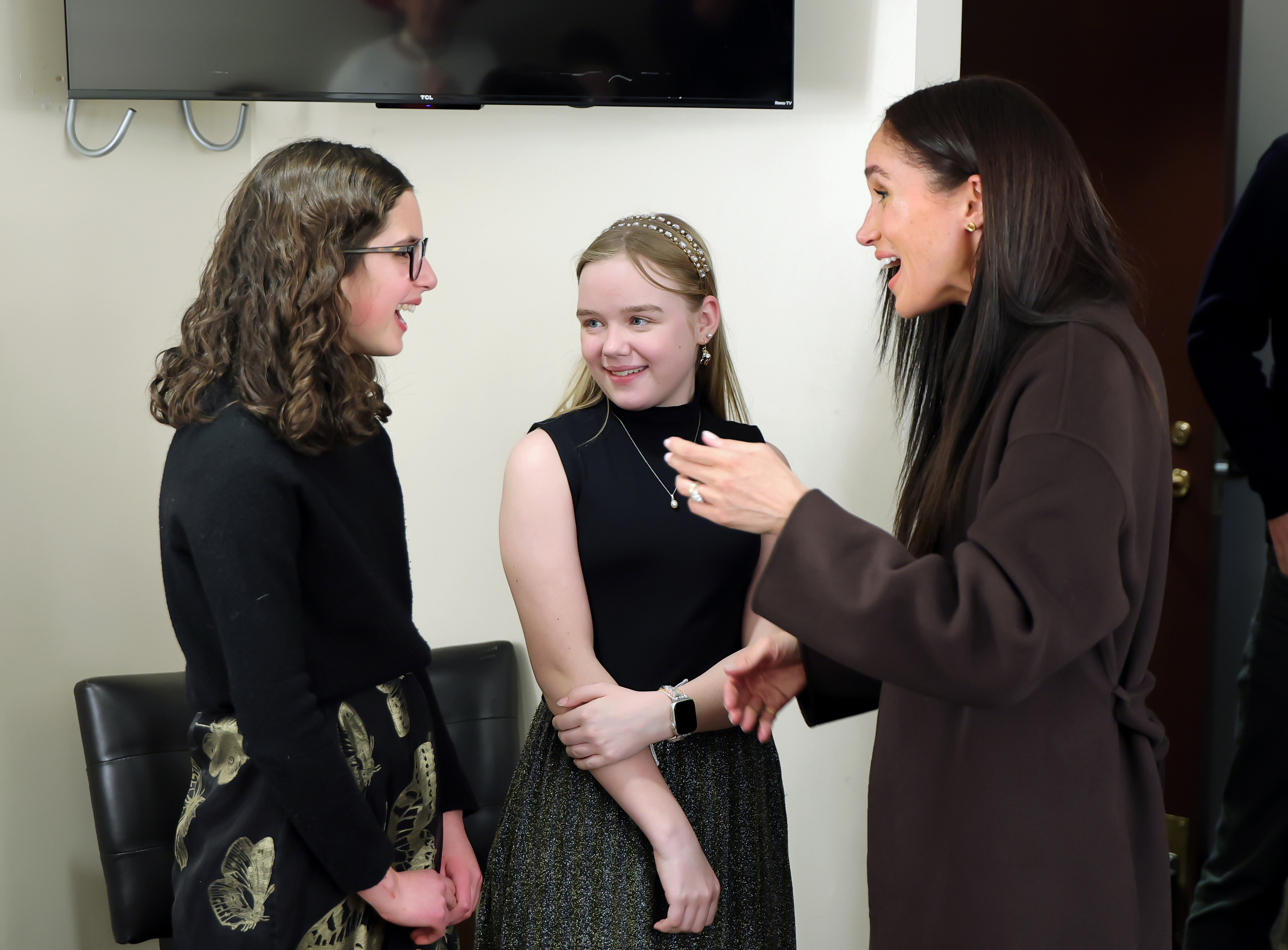 Meghan, Duchess of Sussex, at the Salt Lake City celebration and premiere of "Cookie Queens" during the 2026 Sundance Film Festival on January 24 in Utah. | Source: Getty Images