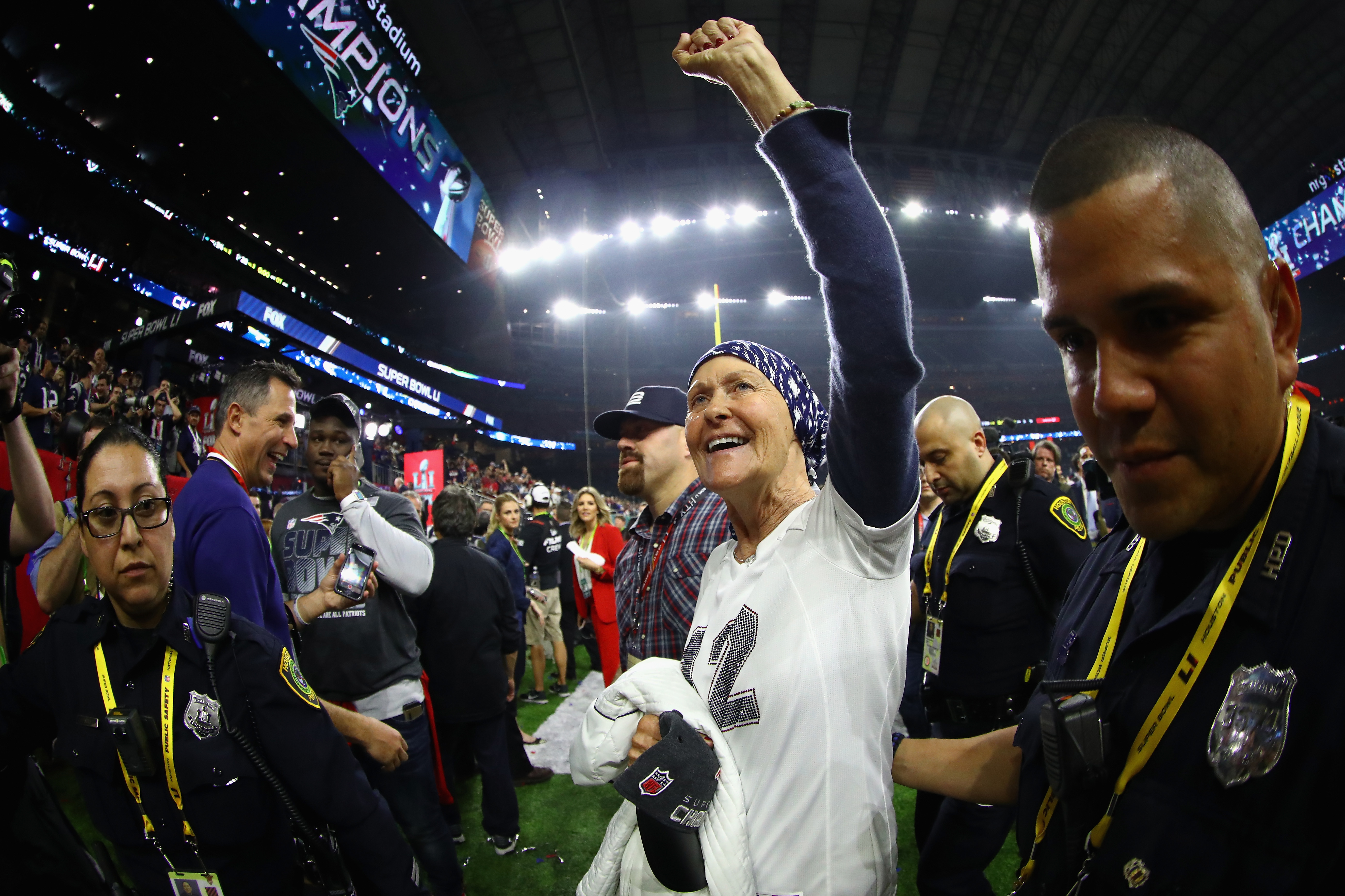 Galynn Brady celebrates during Super Bowl 51 on February 5, 2017 in Houston, Texas | Source: Getty Images