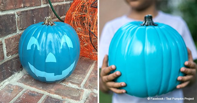 Here's why you may be seeing a lot of teal pumpkins this Halloween