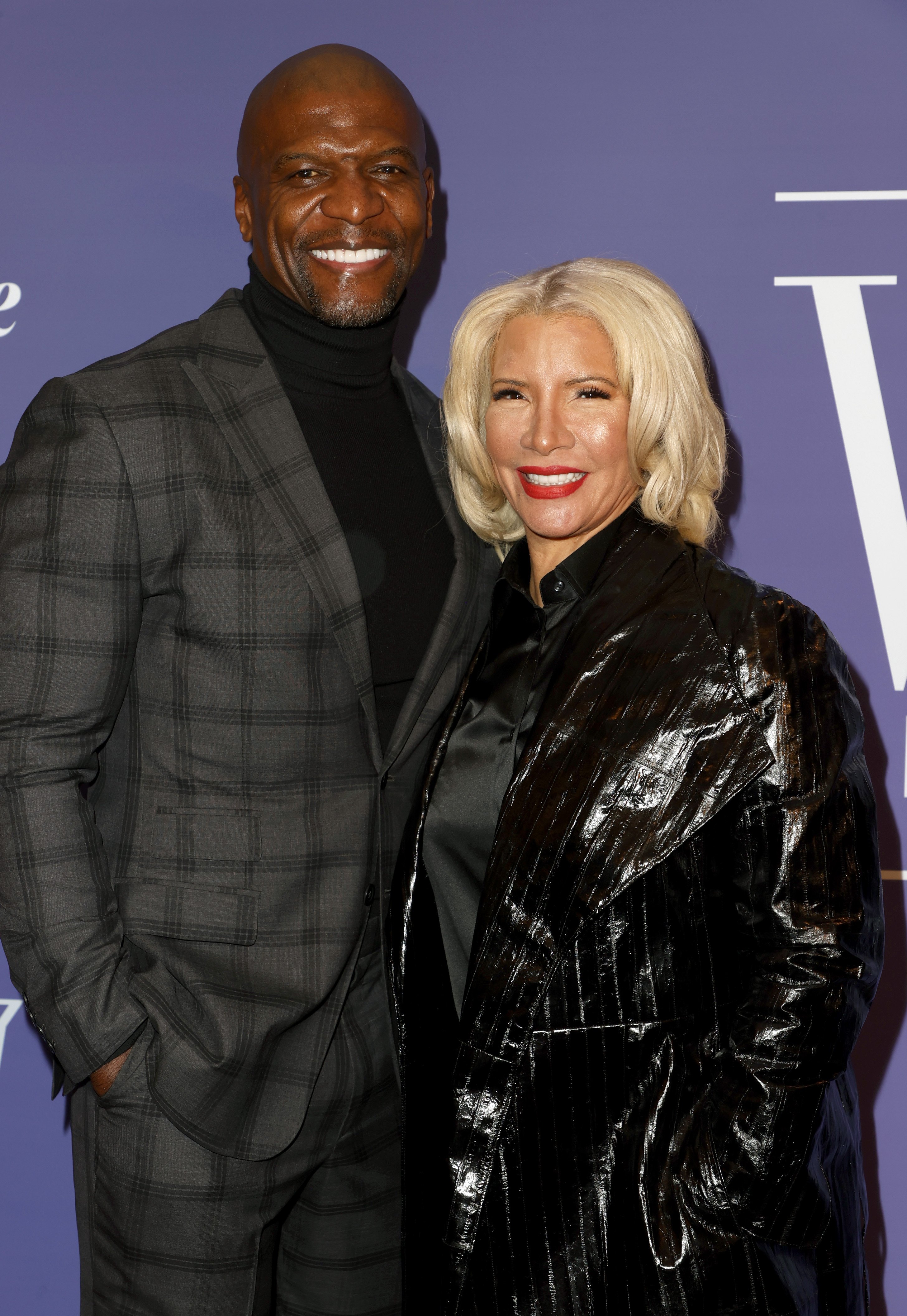 Terry Crews and Rebecca King-Crews attend The Hollywood Reporter's Women In Entertainment Gala on December 08, 2021, in Los Angeles, California. | Source: Getty Images