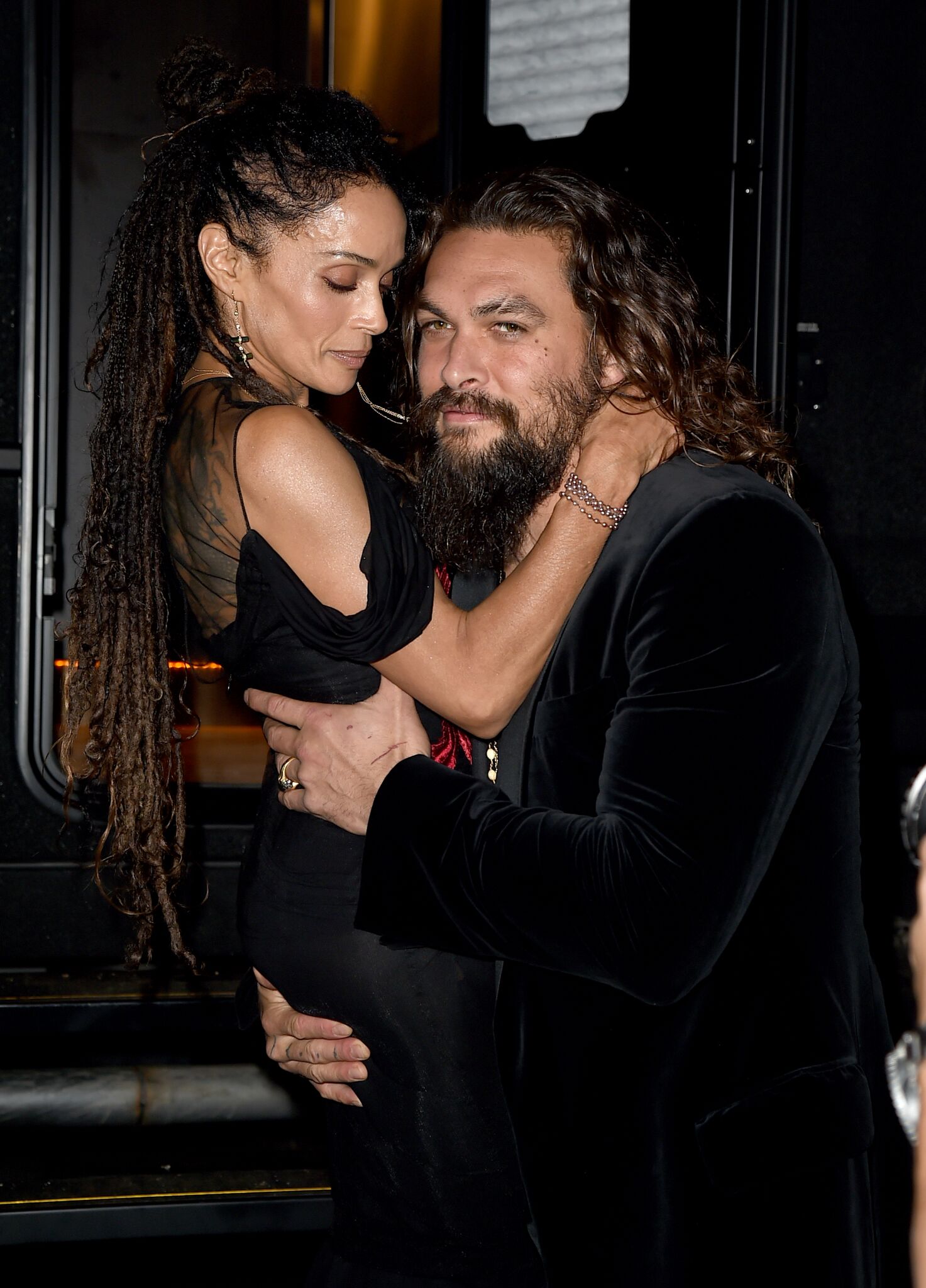  Lisa Bonet (L) and Jason Momoa attend the premiere of Warner Bros. Pictures' "Aquaman" | Getty Images