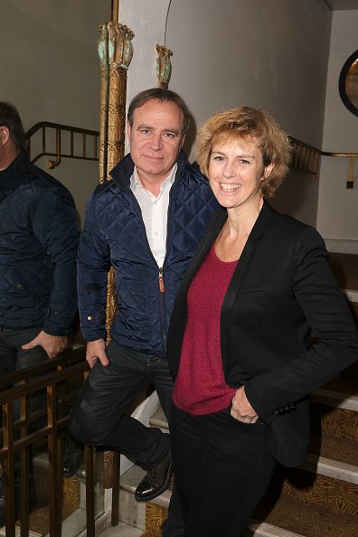Fabien Lecoeuvre et Anne Richard assiste à la pièce de théâtre générale "Boeig-Boeing" au Théâtre Daunou le 19 novembre 2018 à Paris, France. | Photo : Getty Images