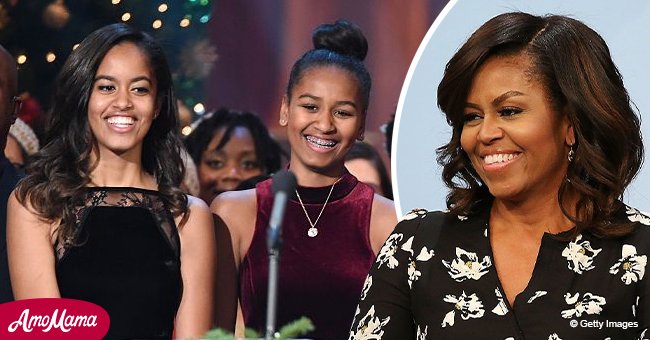 Michelle Obama Jokes about Daughters Sasha & Malia Baking Pies at ...