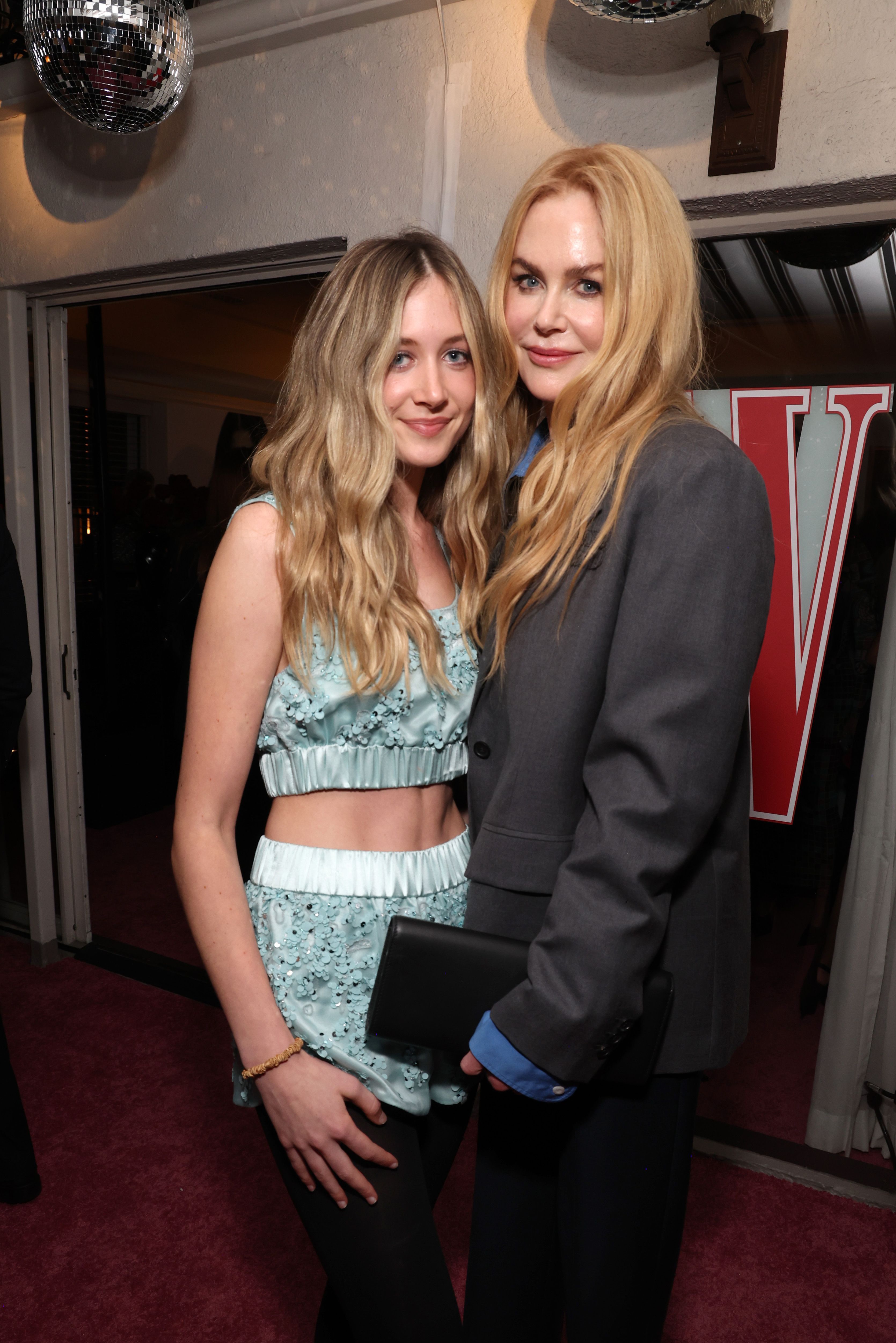 Sunday Rose Kidman Urban and Nicole Kidman attend W Magazine's Annual Best Performances Party on January 4, 2025 | Source: Getty Images