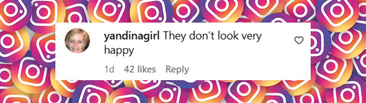 A comment under a post shared on July 19, 2025. | Source: Instagram/pagesix