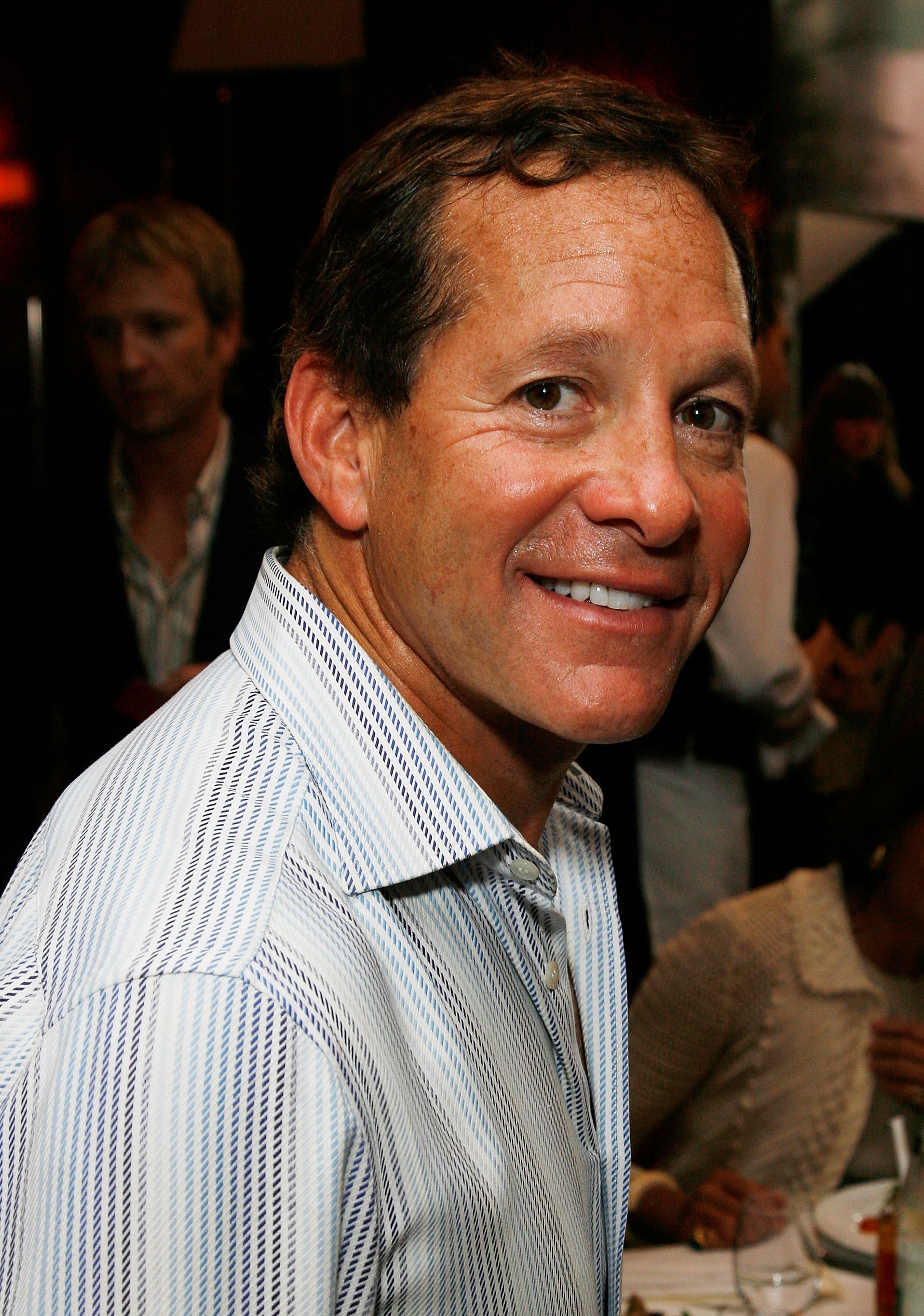 Actor Steven Guttenberg at the "Religulous" Luncheon at Brasserie Ruhlmann on September 29, 2008 in New York City. | Source: Getty Images