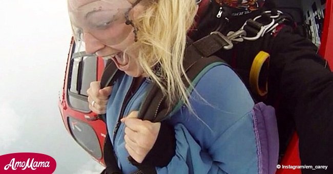 20-year-old girl survives skydiving accident after parachute tangles and fails to open