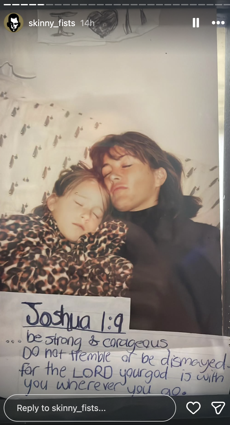 Mary Magdelene's brother Ivan's Instagram tribute, dated December 11, 2025 | Source: Instagram/skinny_fists