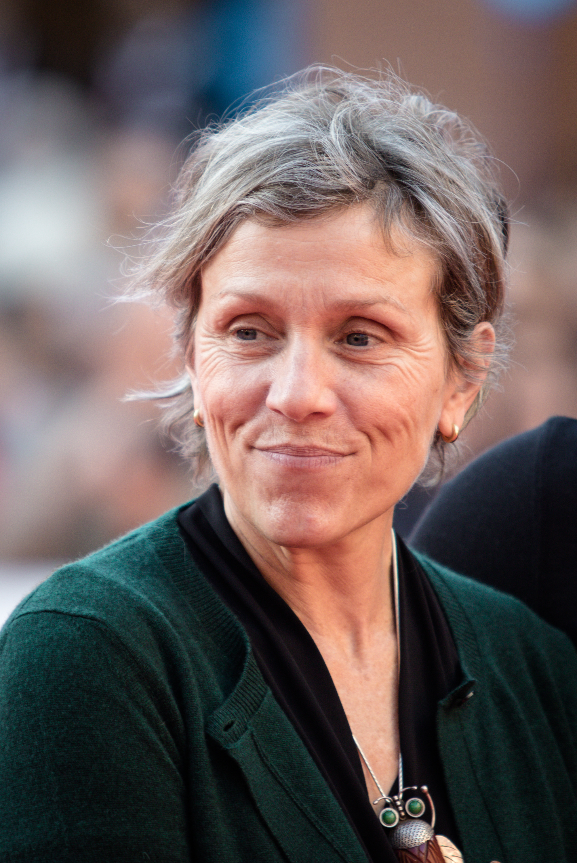 Frances McDormand during the opening of the tenth edition of the Rome Film Festival on October 16, 2015. | Source: Getty Images