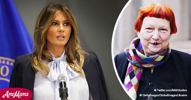 Take a look at the extravagant Vogue editor who once slammed Melania for a 'tasteless outfit'