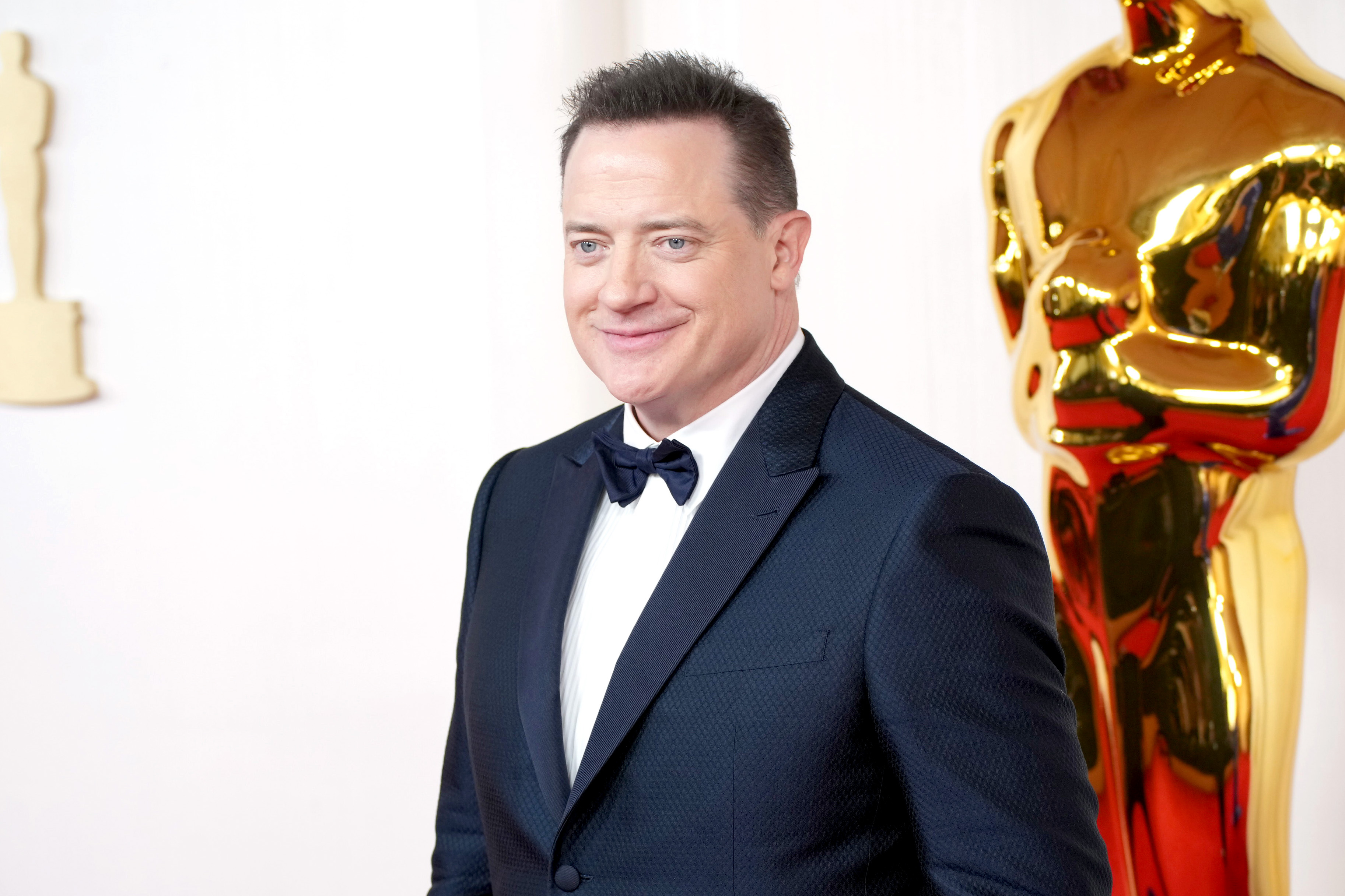 Brendan Fraser at the 96th Annual Academy Awards on March 10, 2024 in California. | Source: Getty Images