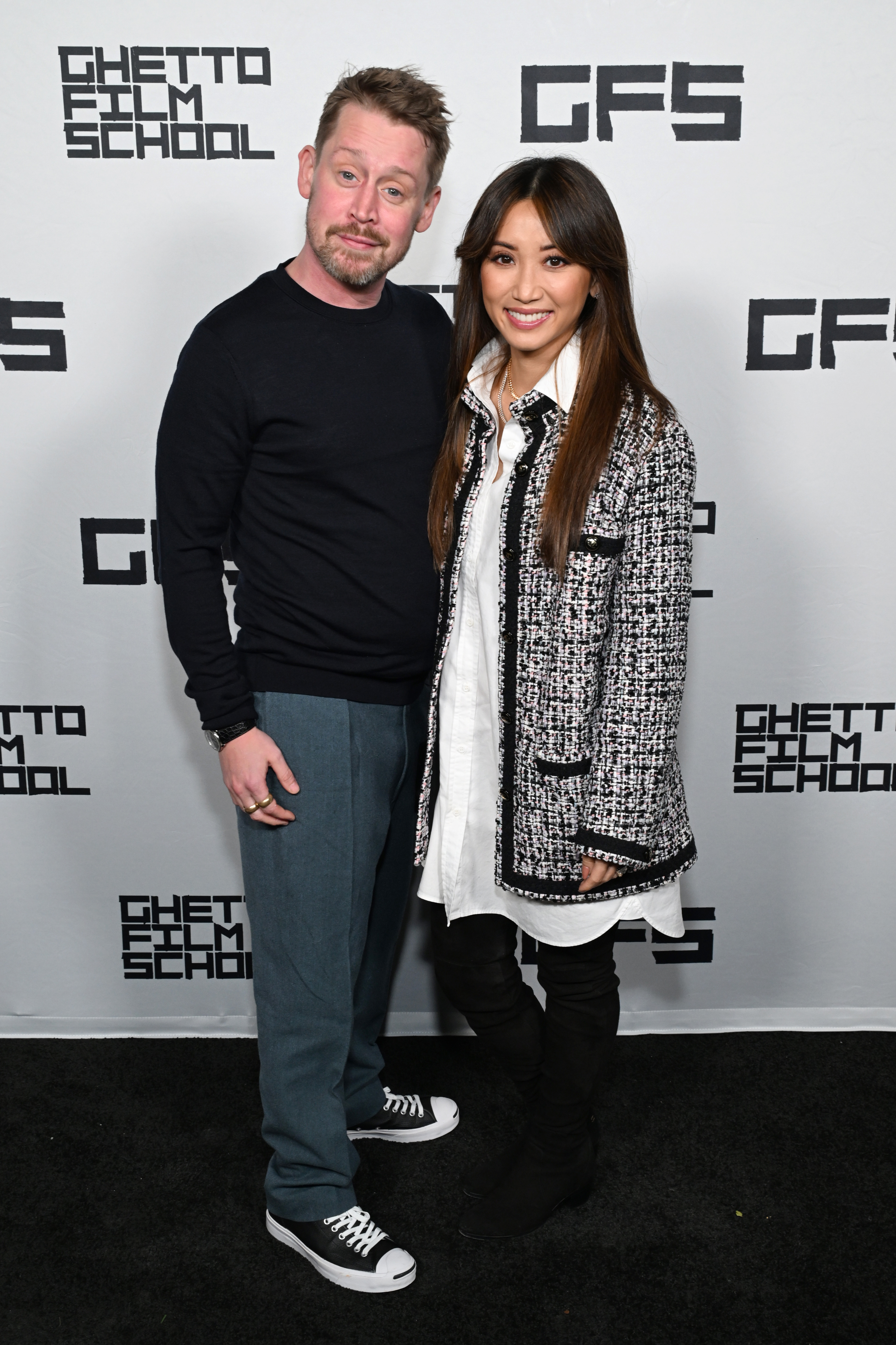 Macaulay Culkin and Brenda Song at the GFS Fall Benefit in Santa Monica, California on October 12, 2023 | Source: Getty Images