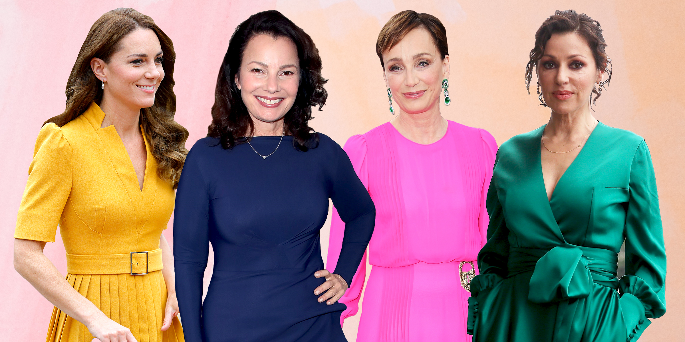 Catherine, Princess of Wales | Fran Drescher | Kristin Scott-Thomas | Tina Arena | Source: Getty Images