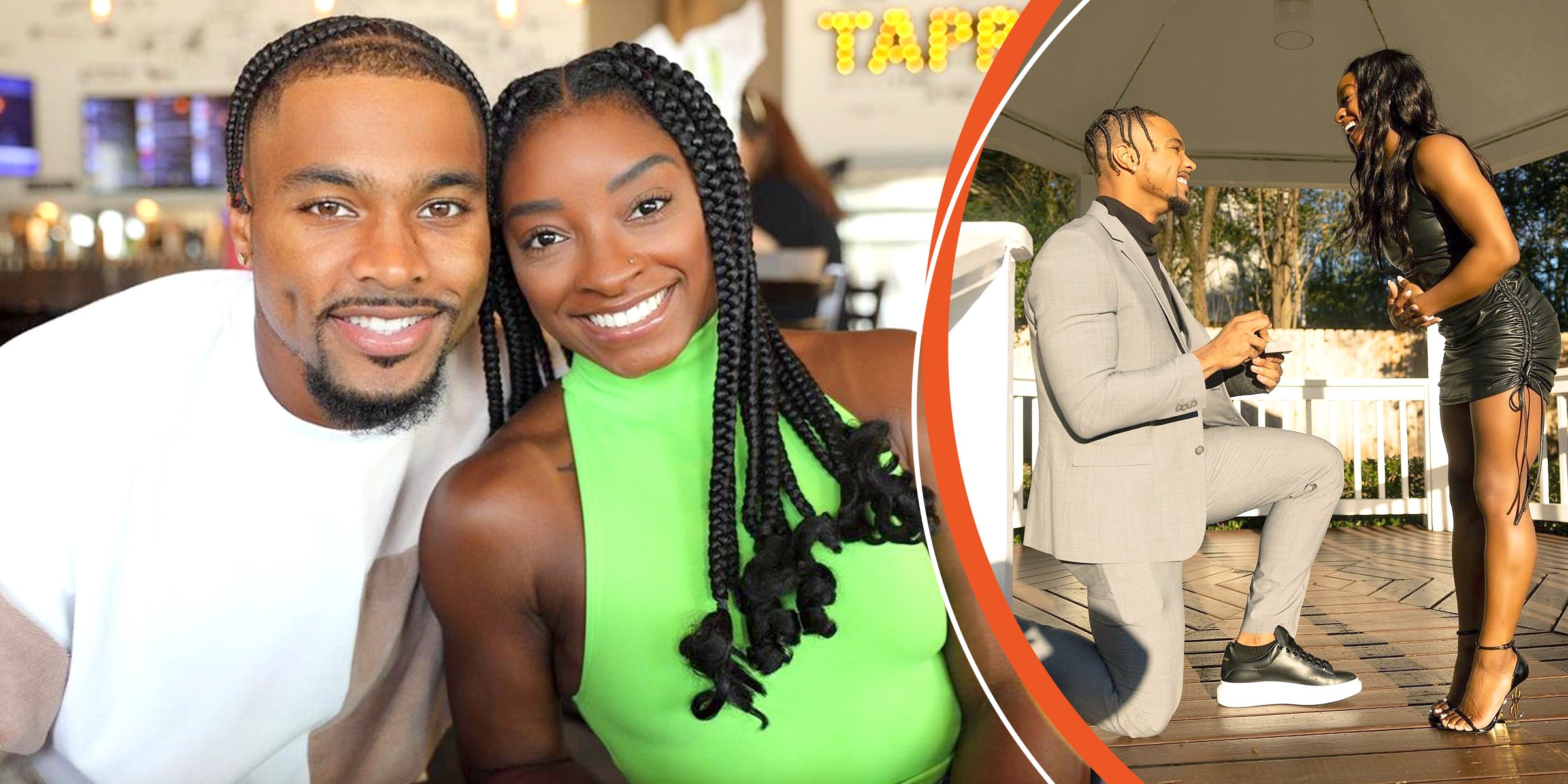 Simone Biles Shows off Massive Engagement Ring after Making 1st Move On ...