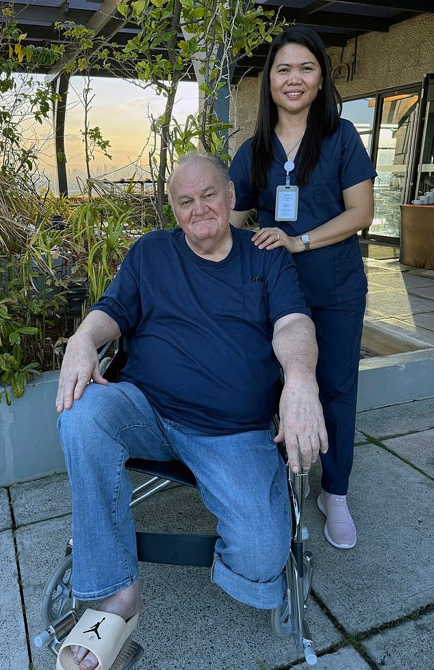 Thomas Markle and his new partner Rio Canedo are pictured together on 28 March 2026. | Source: X/NewsNew97351204