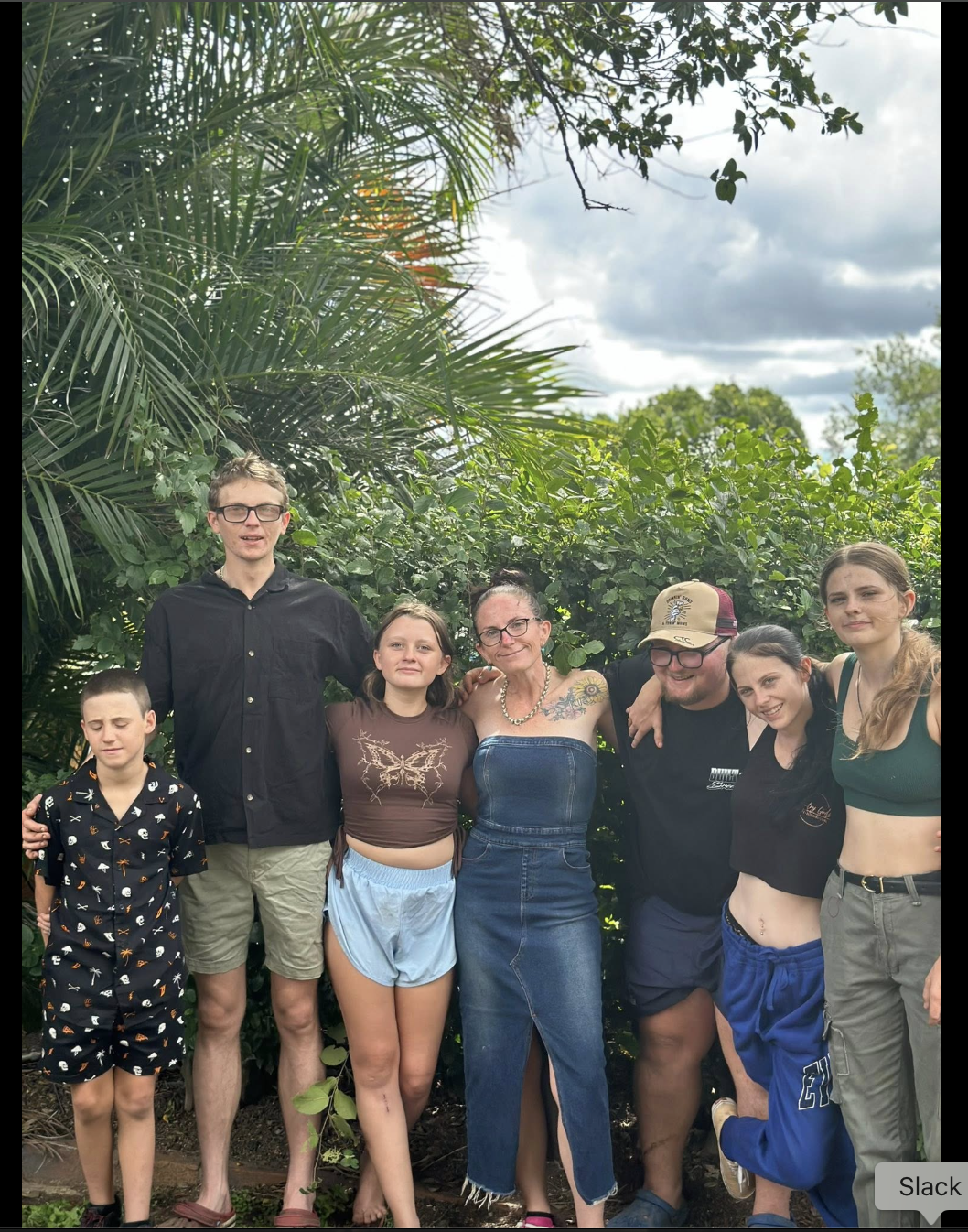 Pheobe Bishop is pictured with her family, in a photo dated May 18, 2025 | Source: Facebook/kyliezbishop