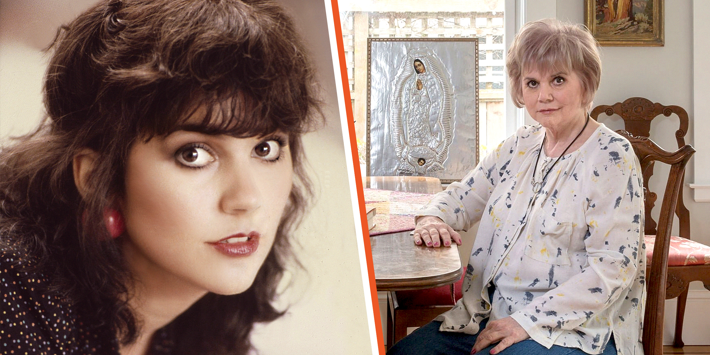 Linda Ronstadt then and now | Source: facebook.com/countryhitsusa | Getty Images