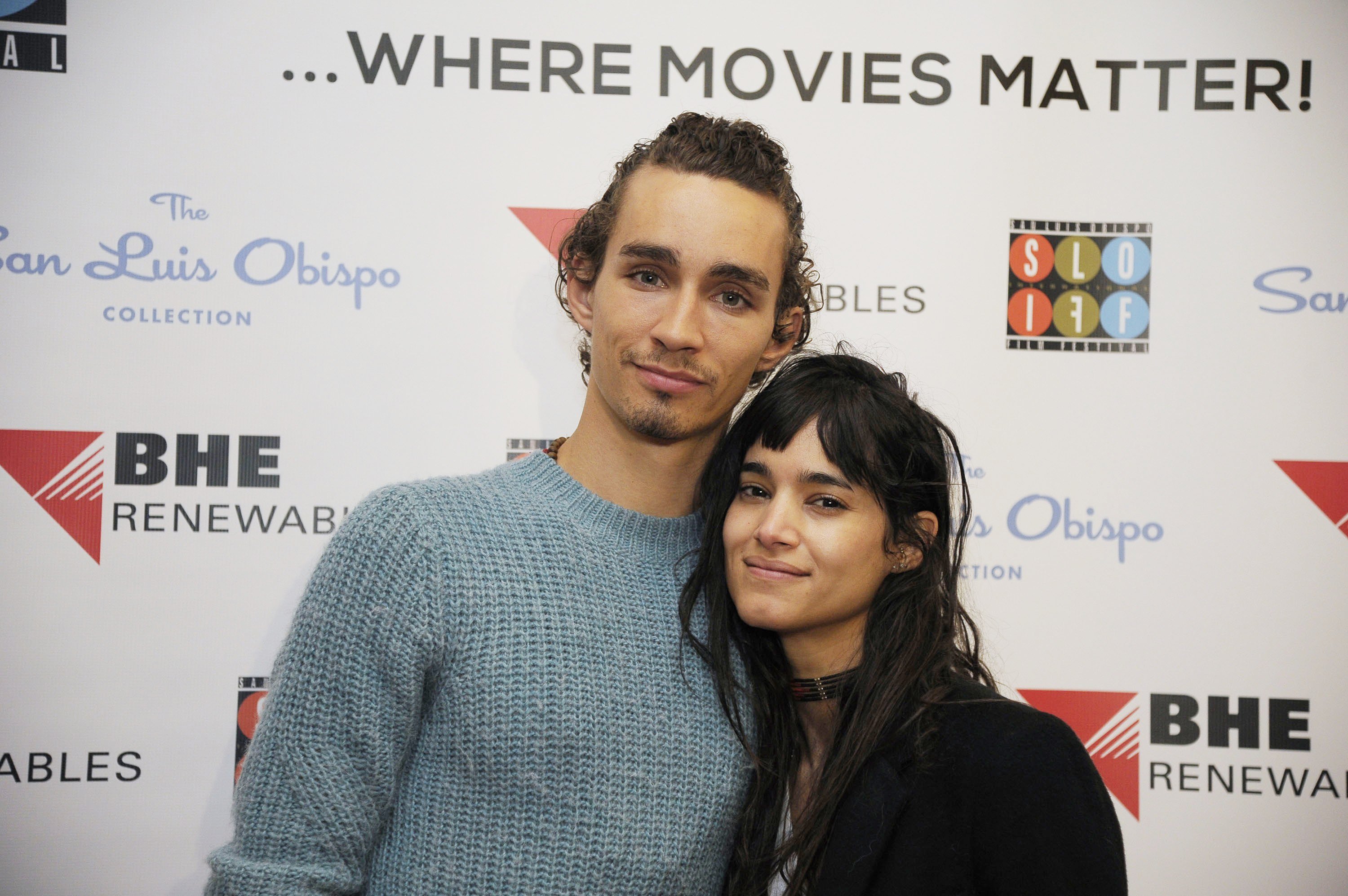 Robert Sheehan and Sofia Boutella attend the 2015 San Luis Obispo International Film Festival at Fremont Theatre on March 10, 2015, in San Luis Obispo, California. | Source: Getty Images